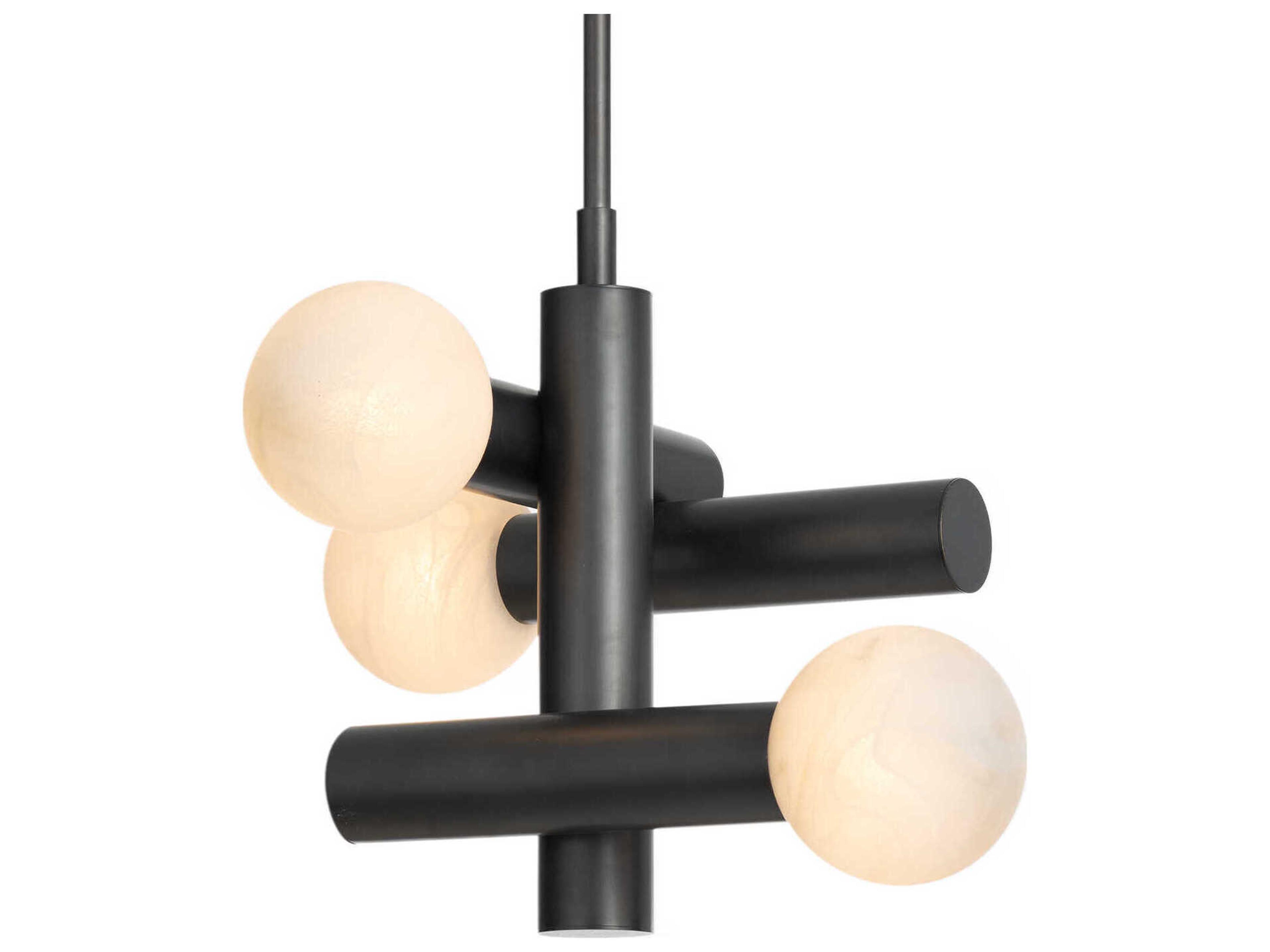 Regina Andrew Dion 3-Light Oil Rubbed Bronze Globe Tiered Pendant
