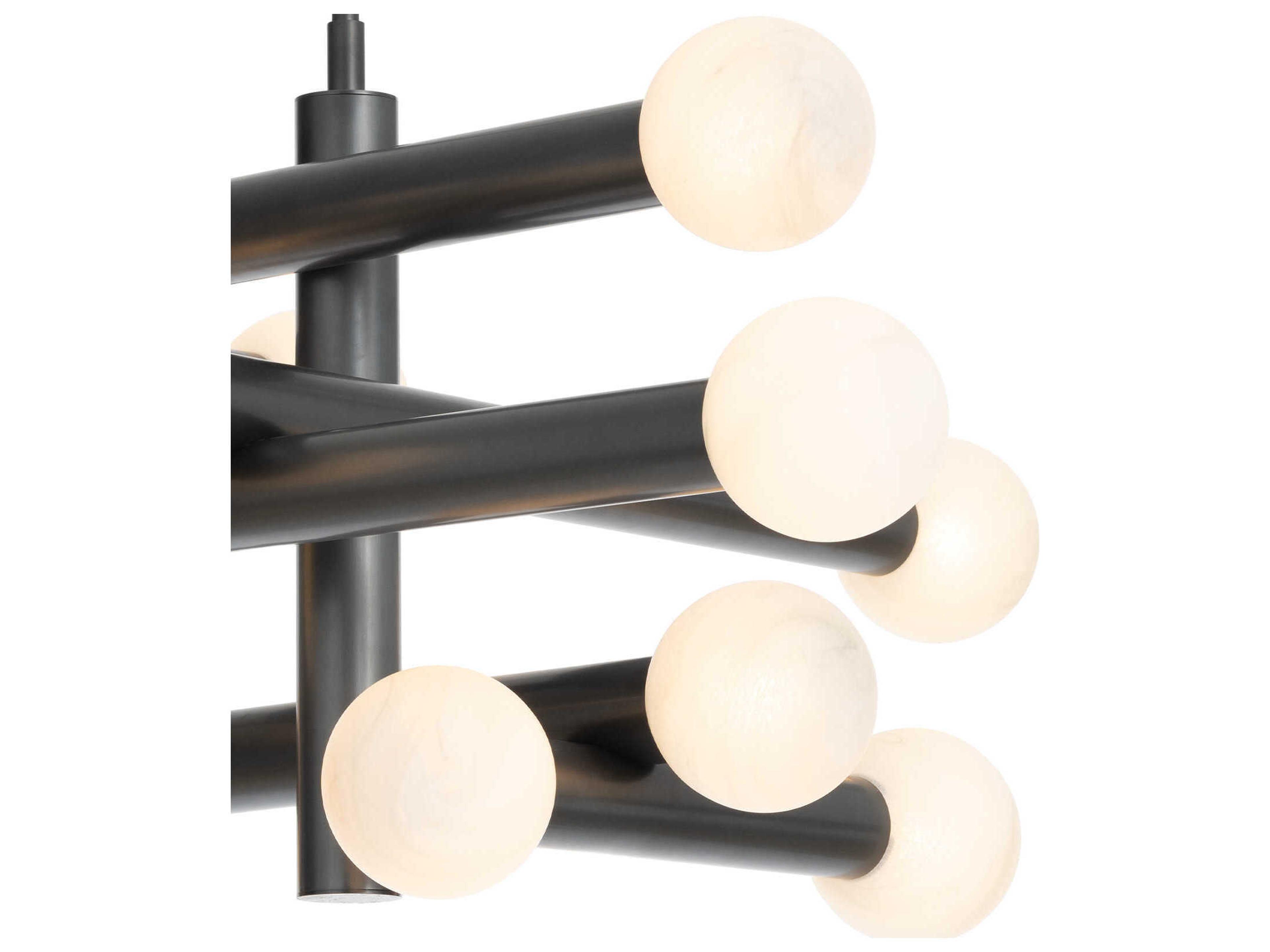 Regina Andrew Dion 12-Light Oil Rubbed Bronze Globe Tiered Chandelier