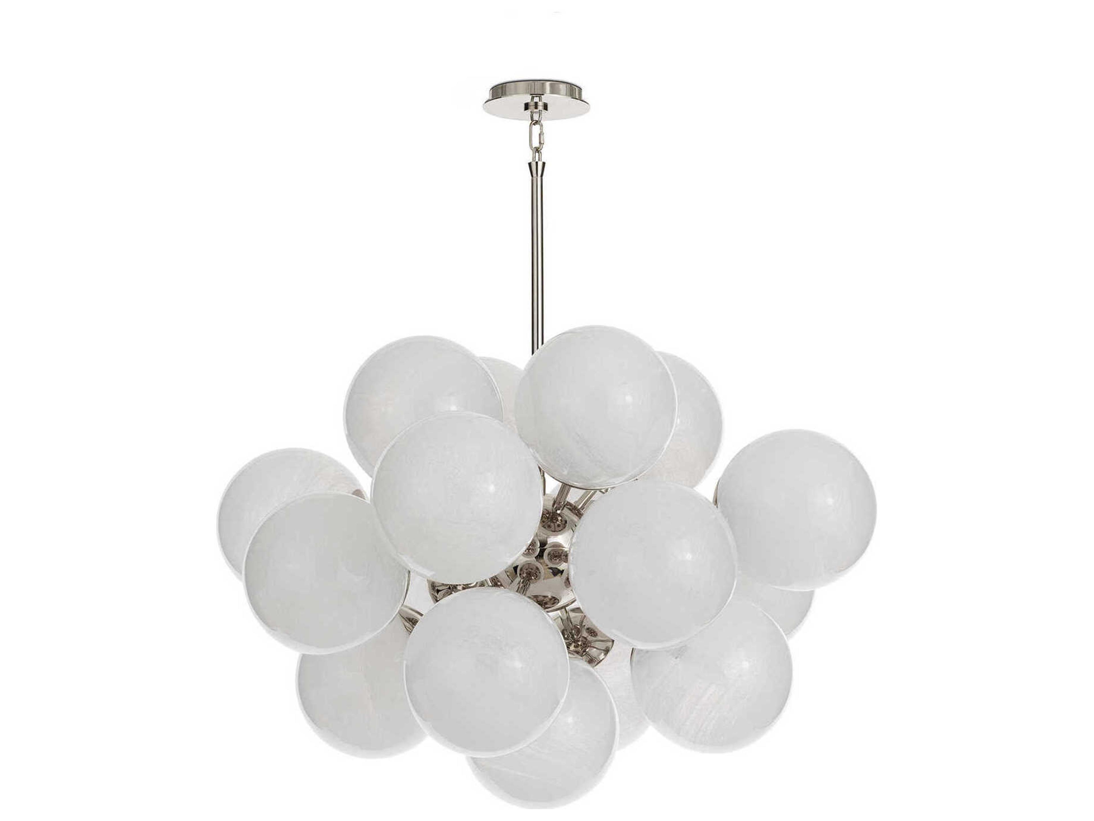 Regina Andrew Shine 17-Light Polished Nickel Globe Chandelier