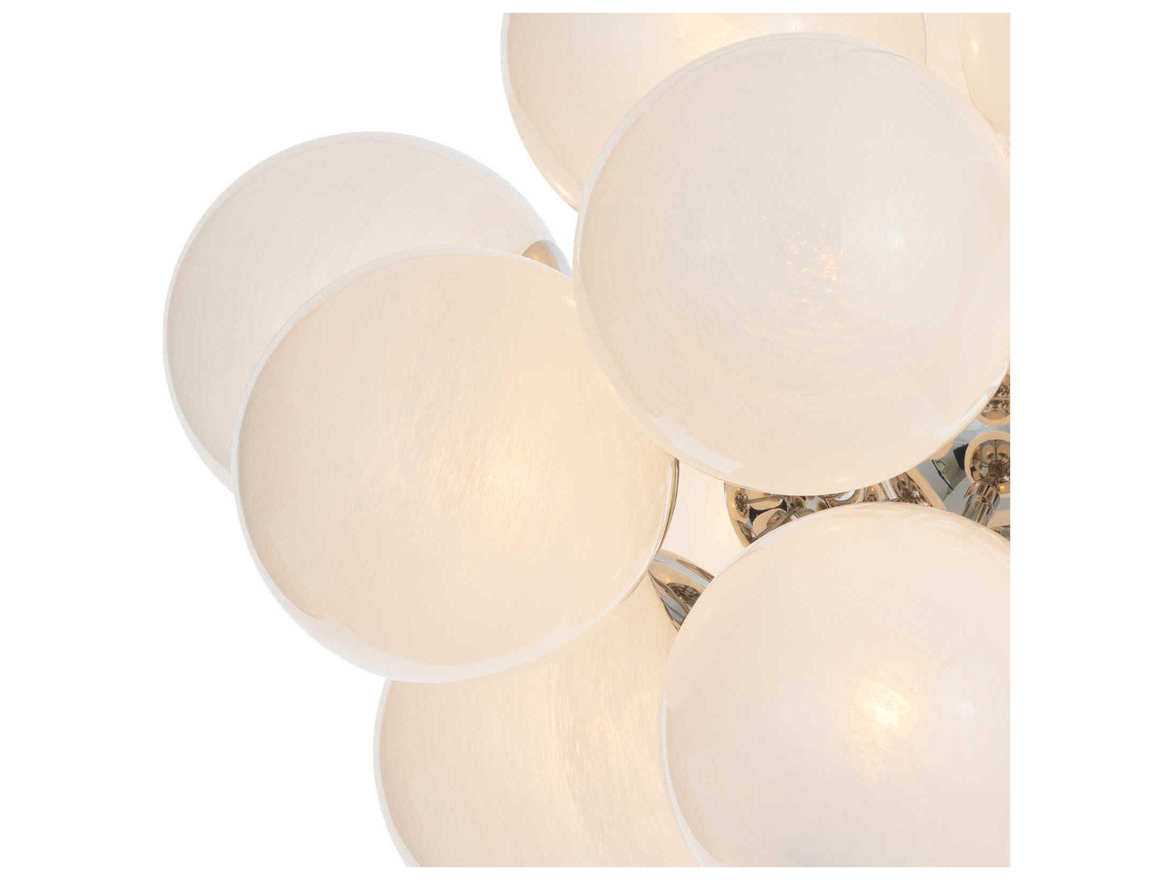 Regina Andrew Shine 17-Light Polished Nickel Globe Chandelier