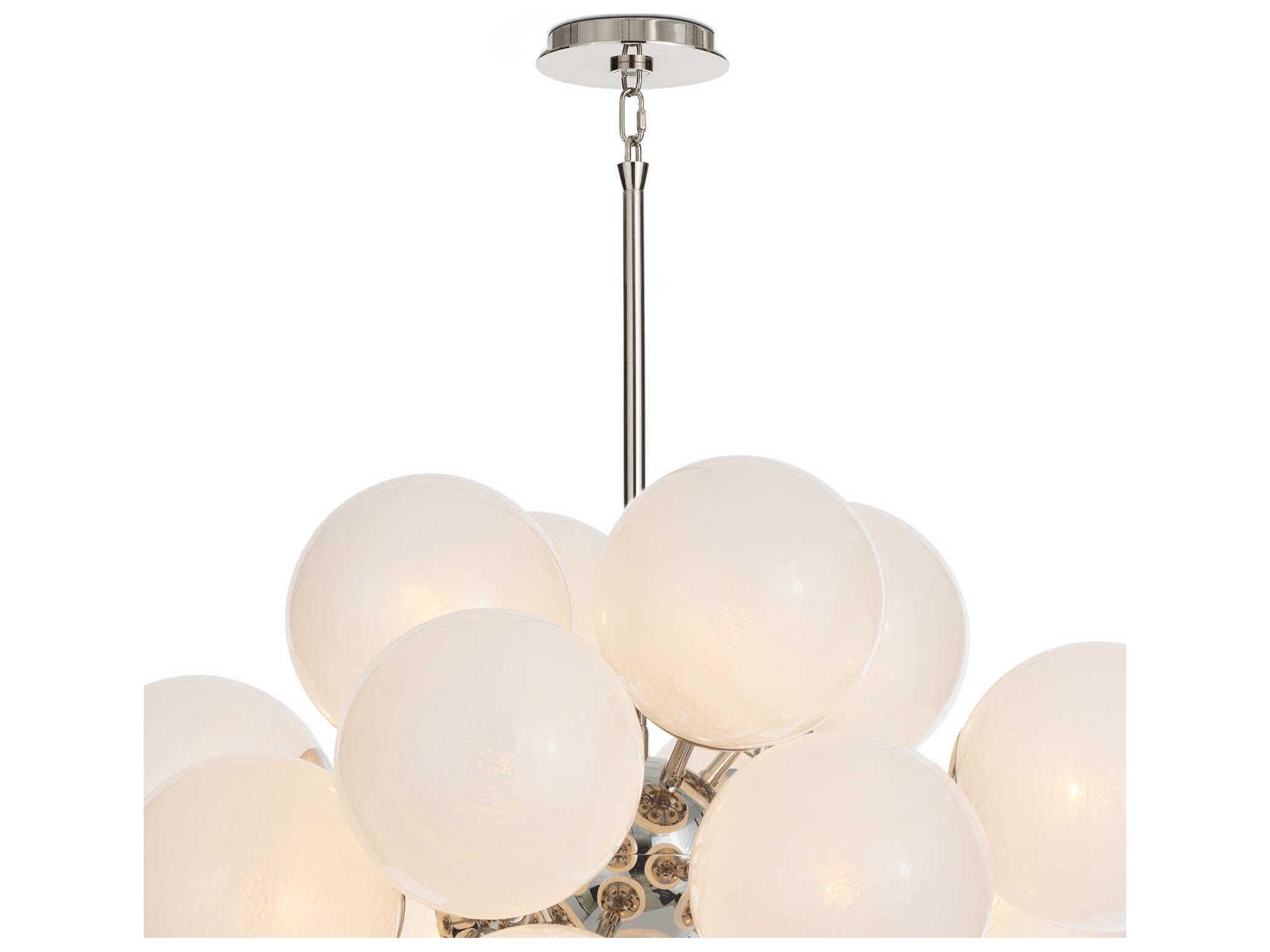 Regina Andrew Shine 17-Light Polished Nickel Globe Chandelier