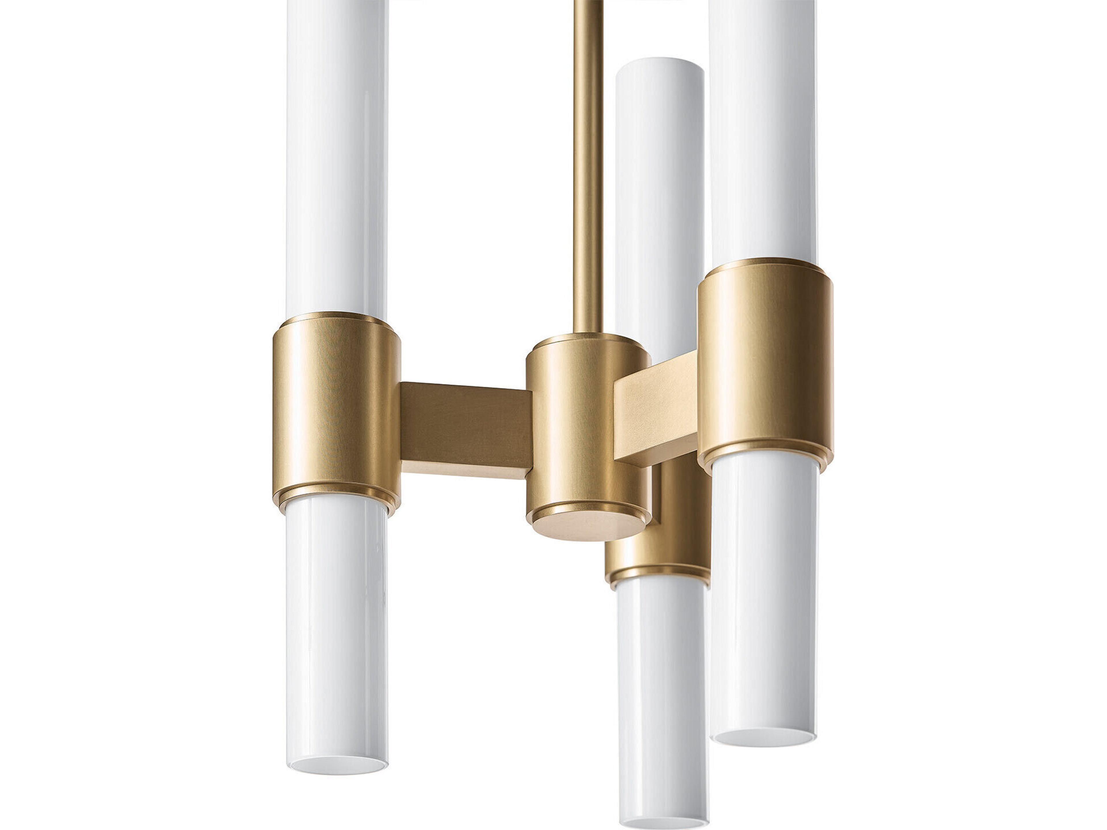 Regina Andrew Dixon 6-Light White Brass Mini Pendant