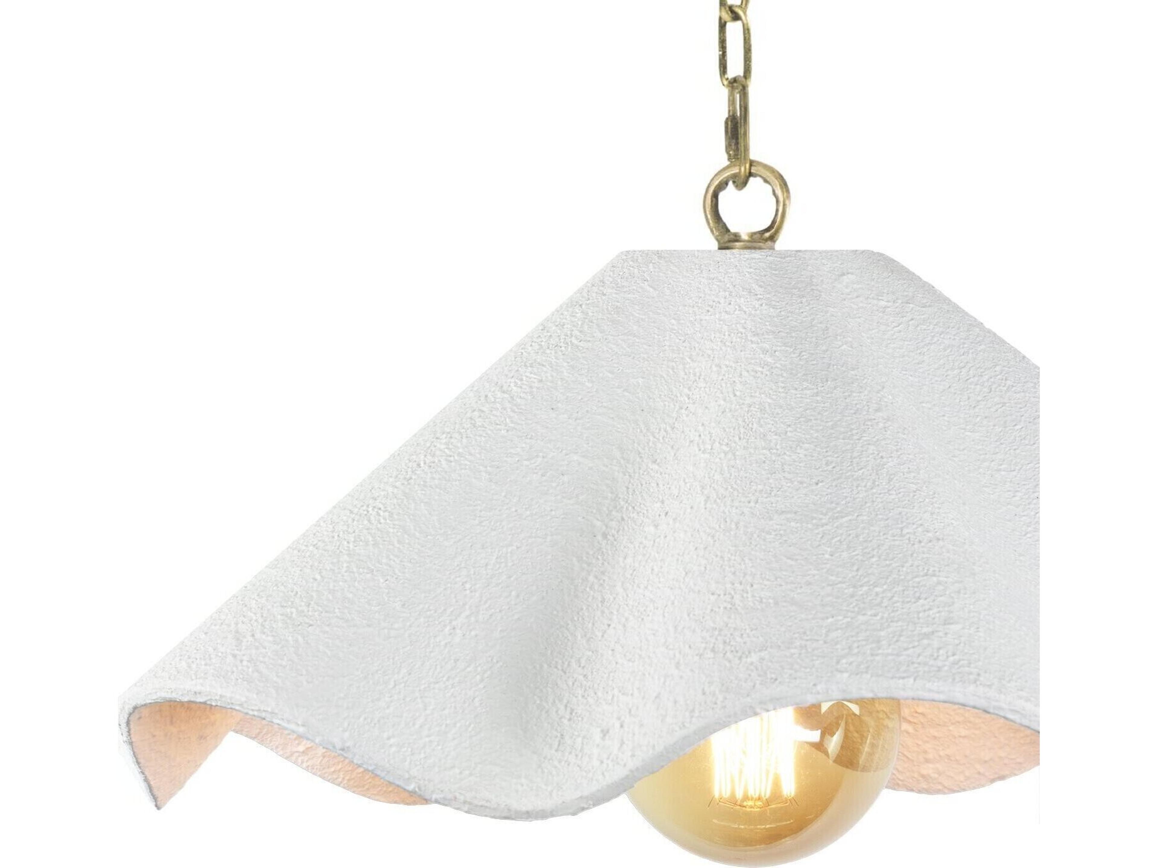 Regina Andrew Marisol 1-Light White Pendant