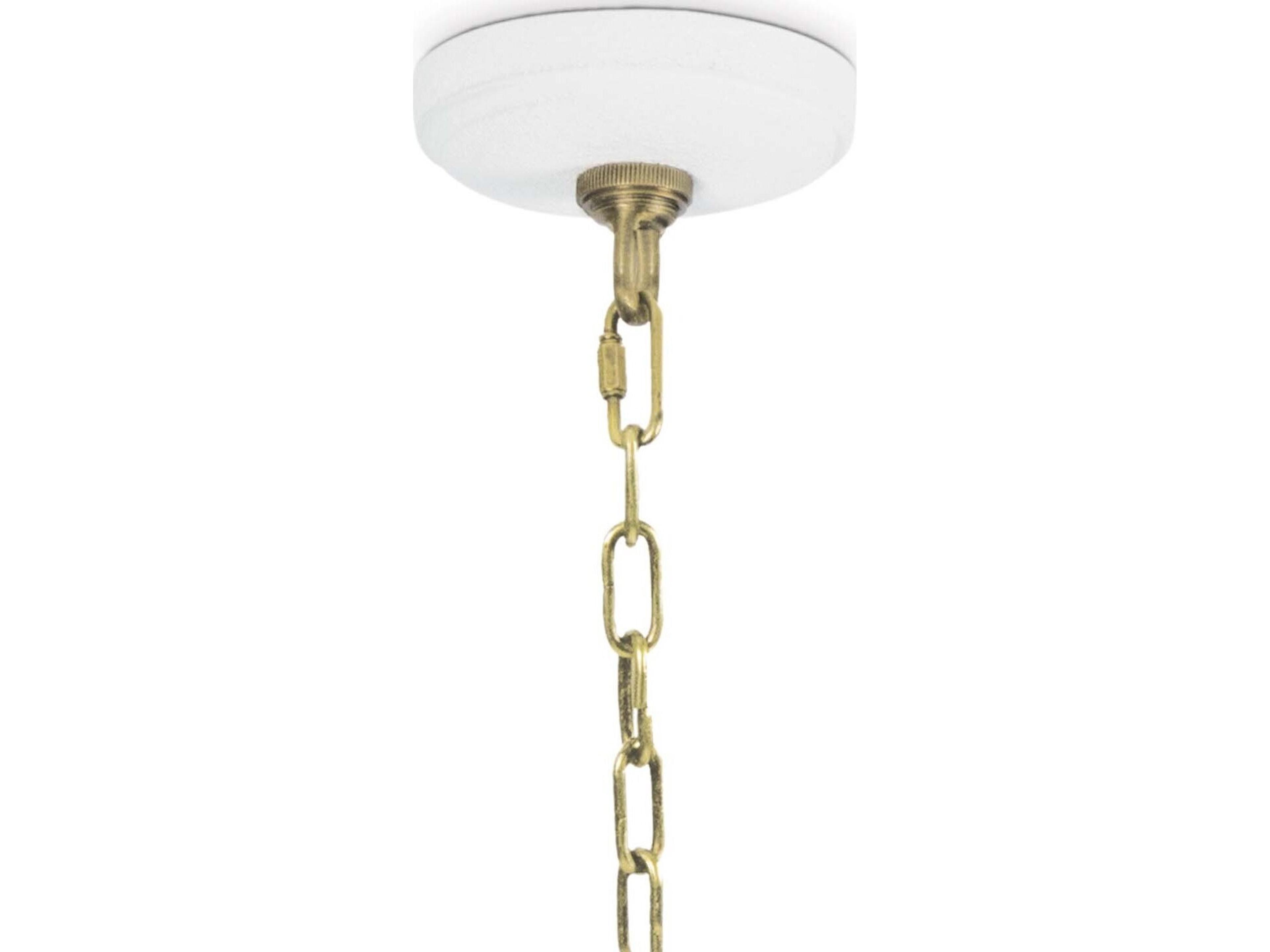 Regina Andrew Marisol 1-Light White Pendant