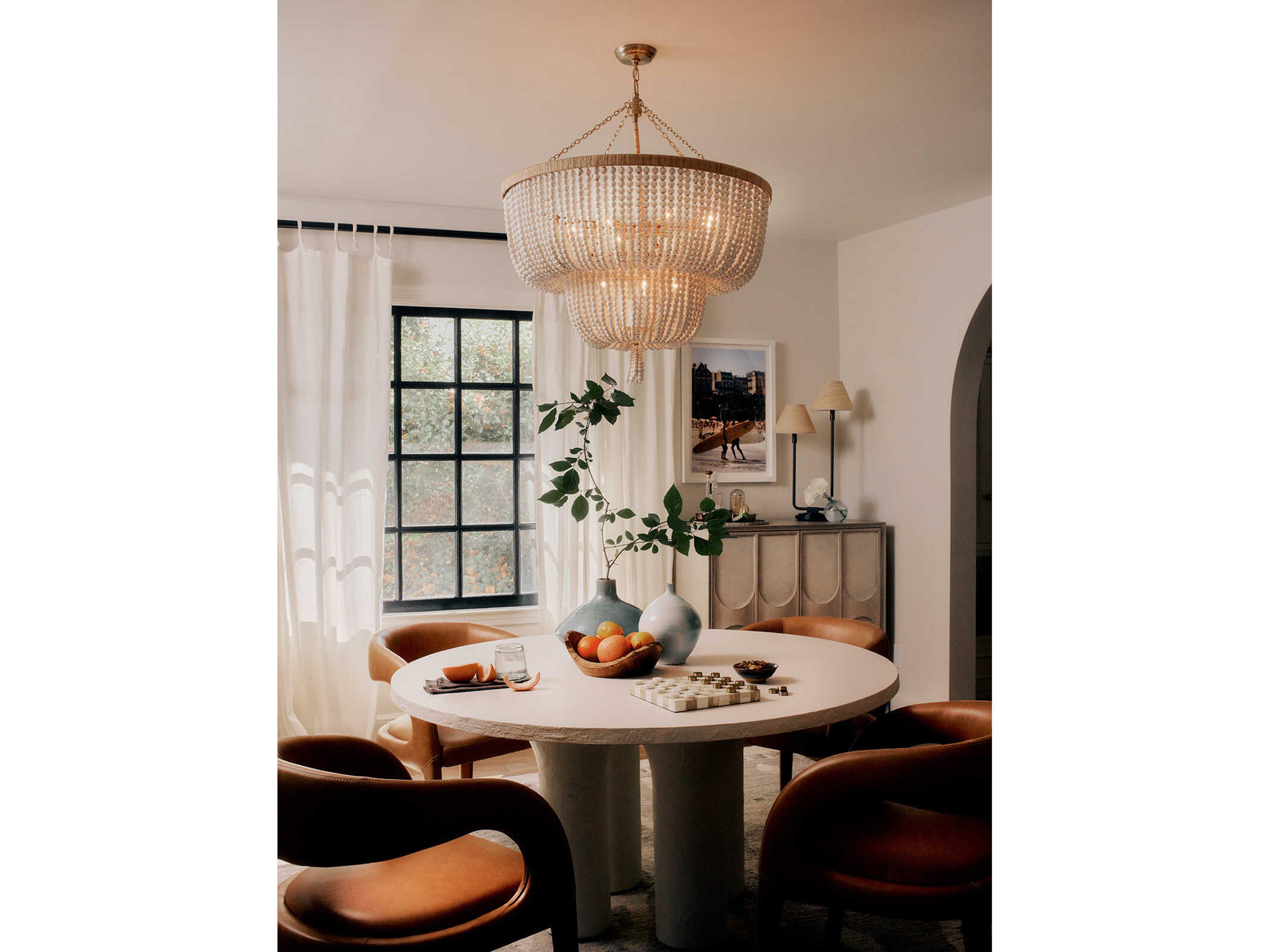 Regina Andrew Cameron 12-Light White Tiered Pendant