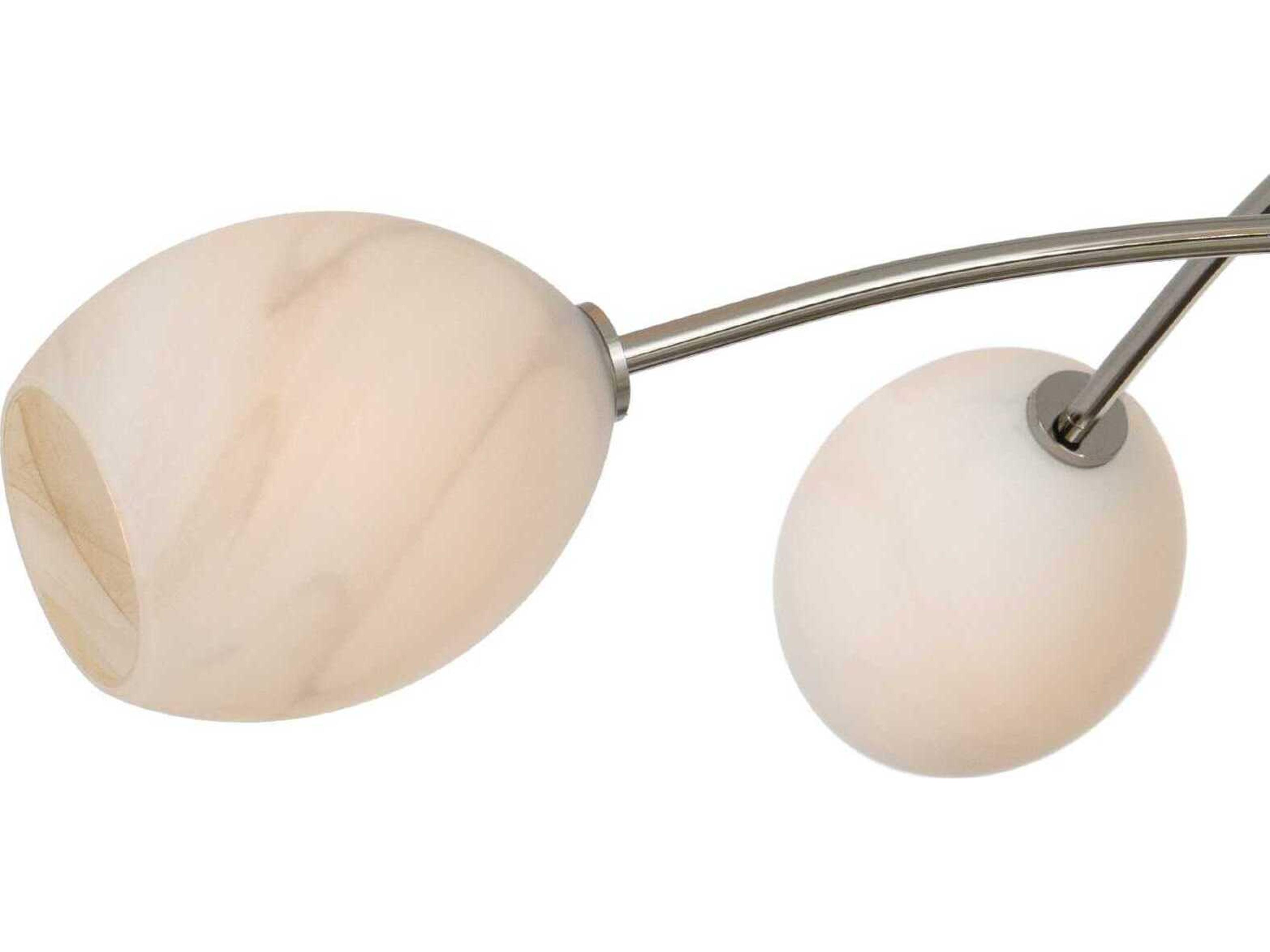 Regina Andrew Artemis 6-Light Polished Nickel Chandelier