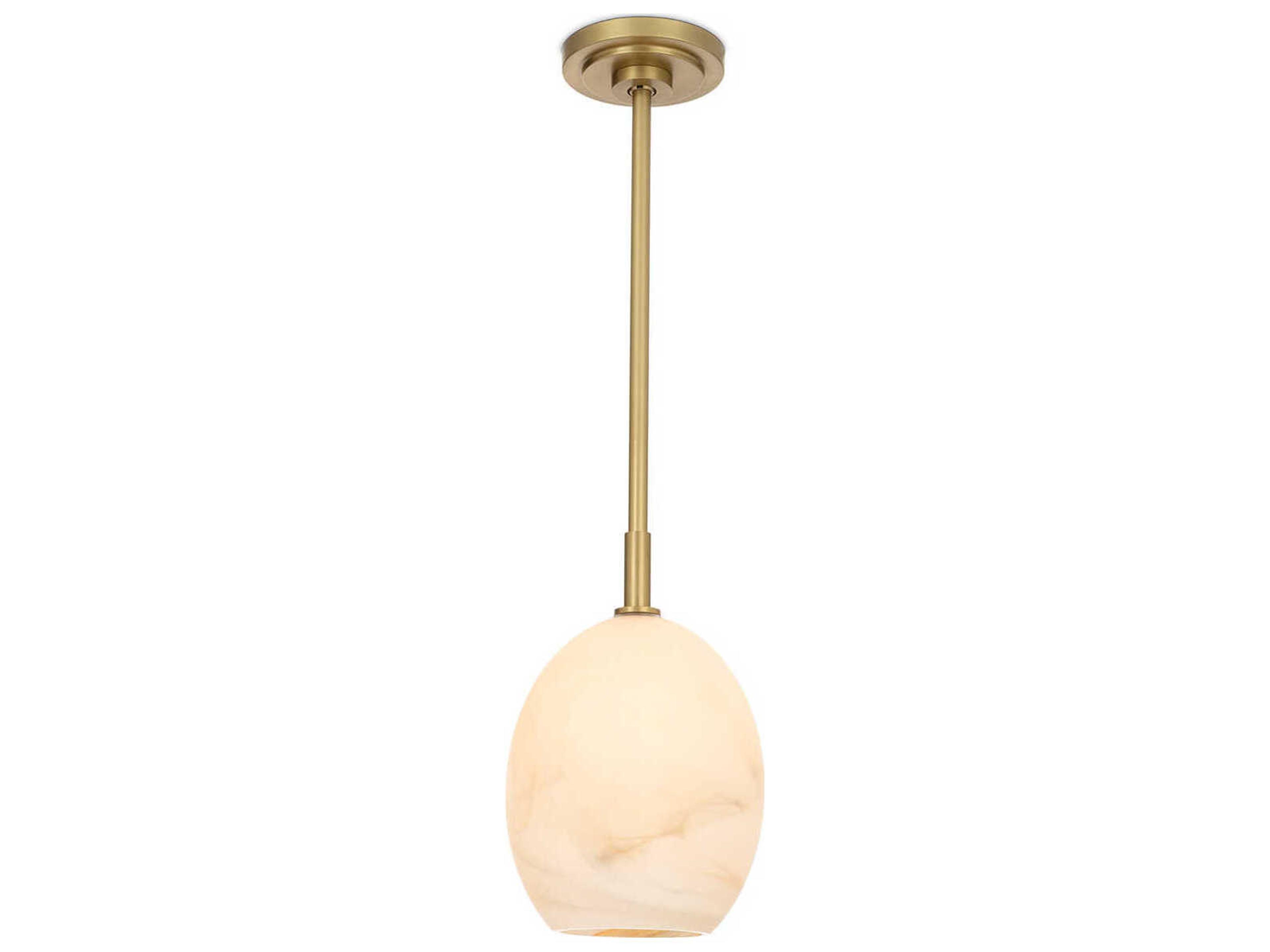 Regina Andrew Artemis 1-Light Natural Brass Mini Pendant