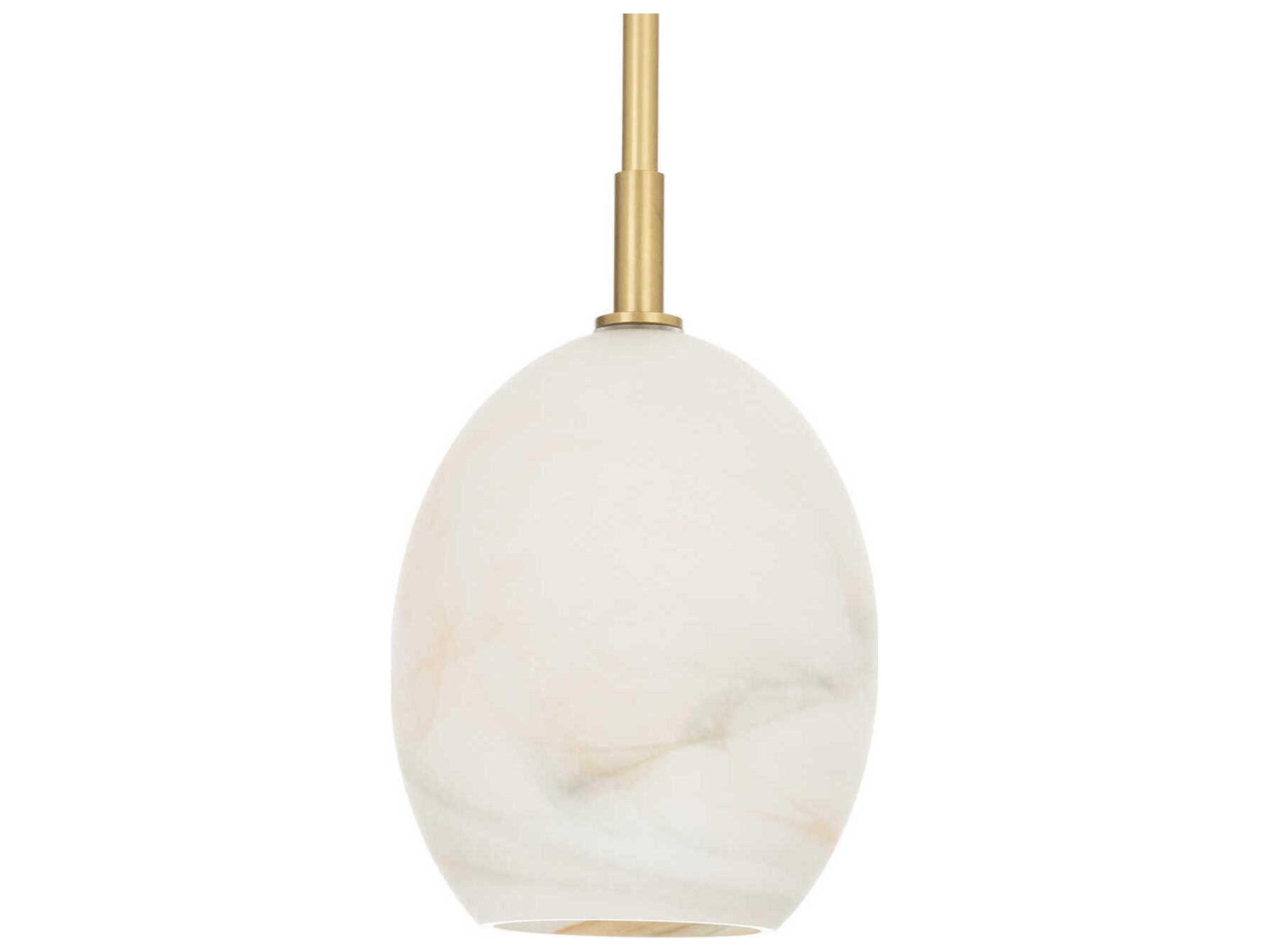 Regina Andrew Artemis 1-Light Natural Brass Mini Pendant