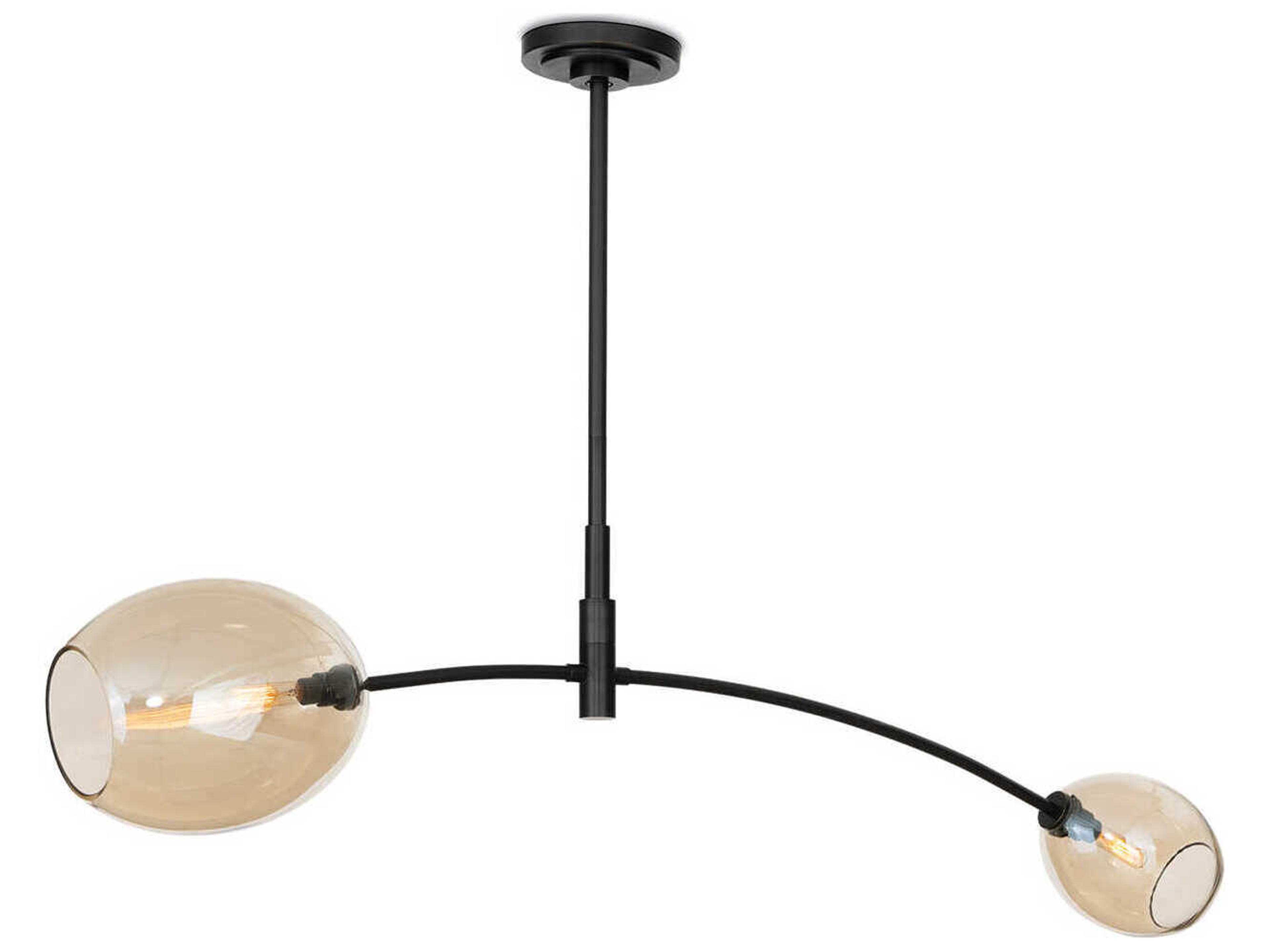 Regina Andrew Artemis 2-Light Oil Rubbed Bronze Linear Island Pendant