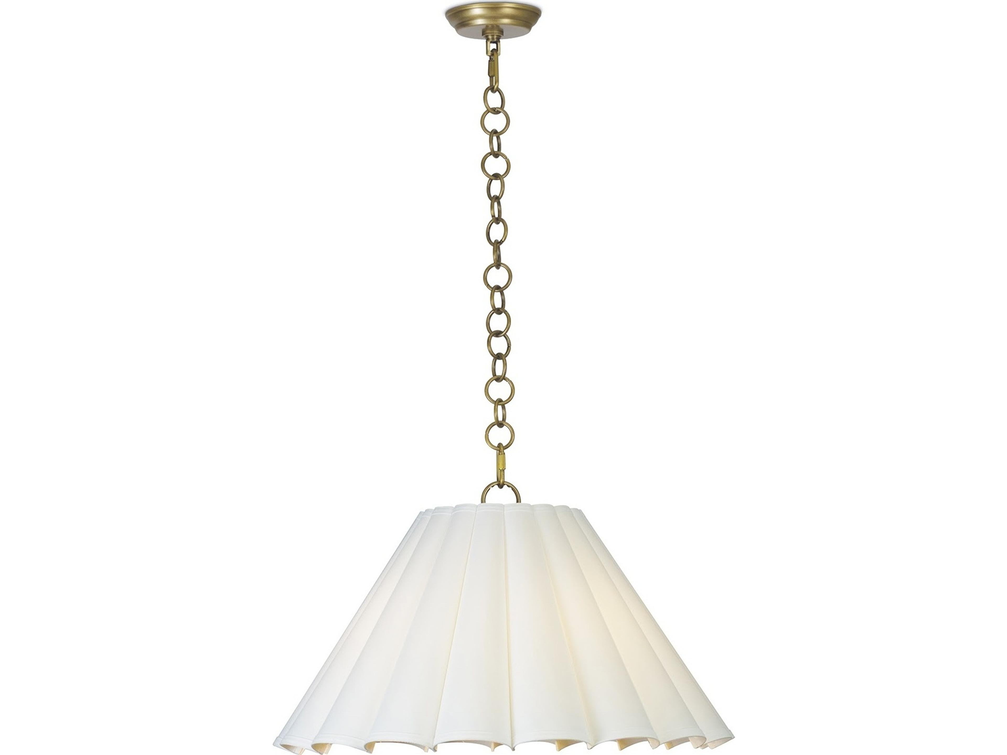 Regina Andrew Allison 3-Light White Pendant