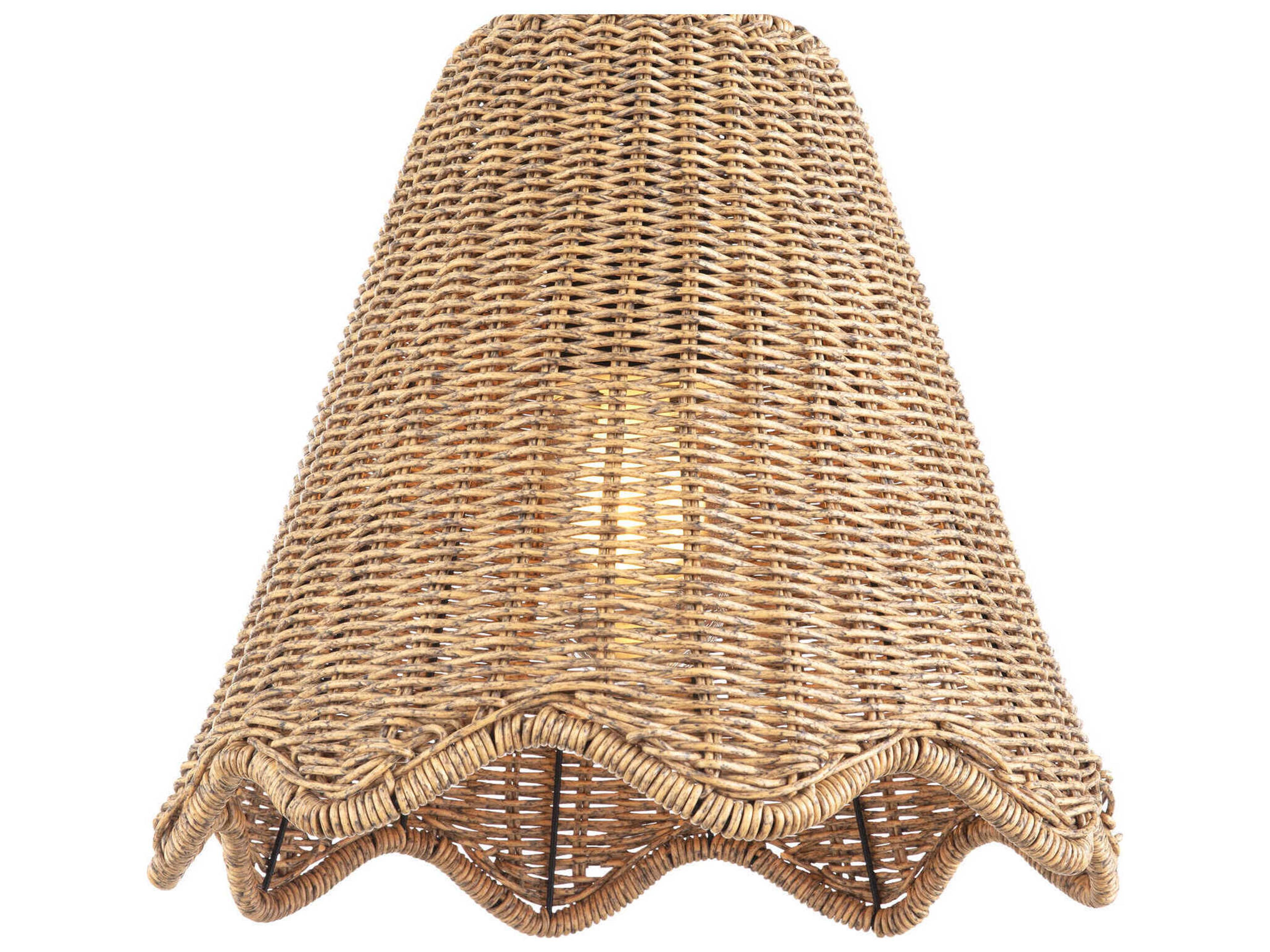 Regina Andrew 1-Light Natural Brown Pendant