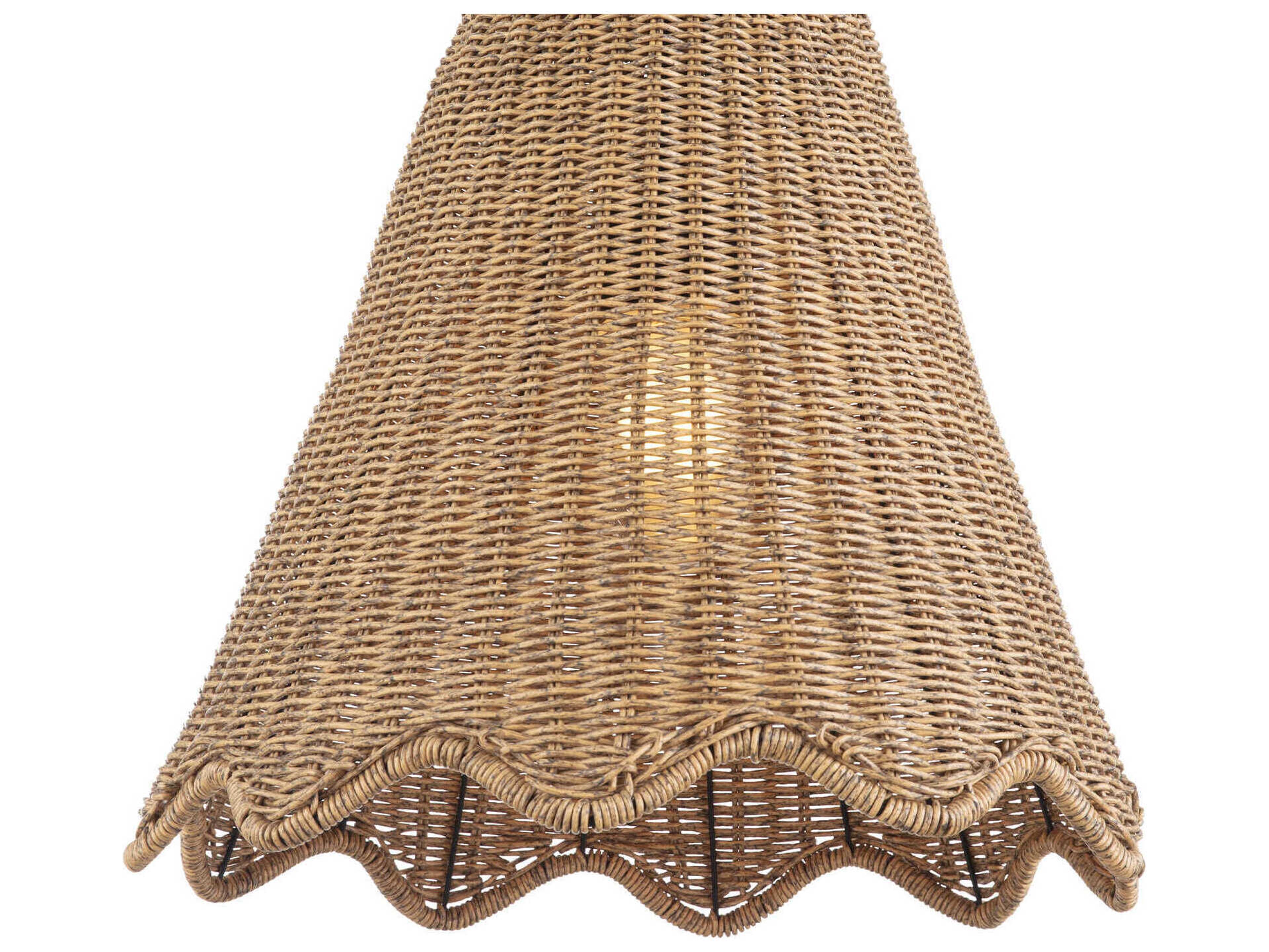 Regina Andrew 1-Light Natural Brown Pendant