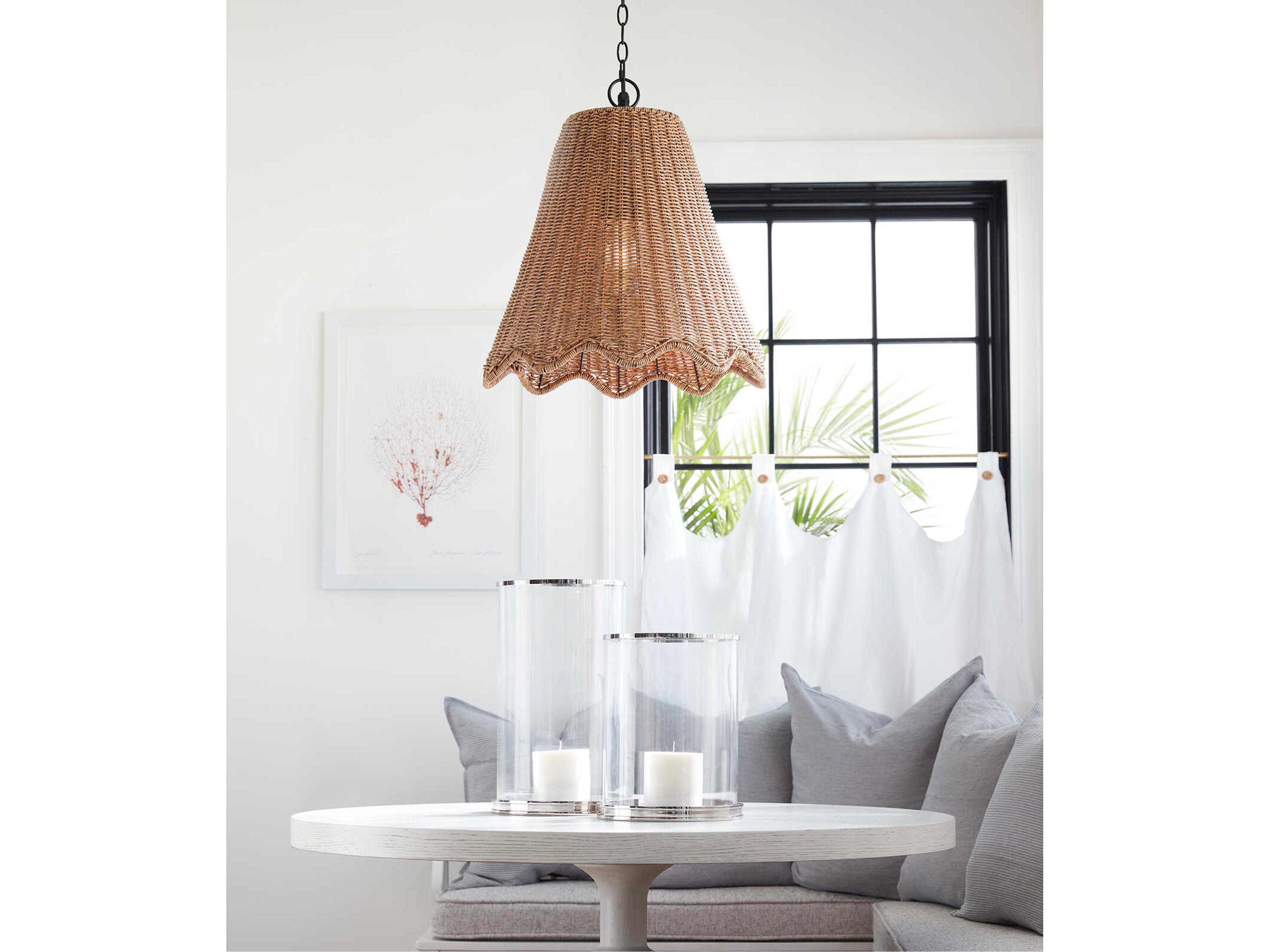 Regina Andrew 1-Light Natural Brown Pendant