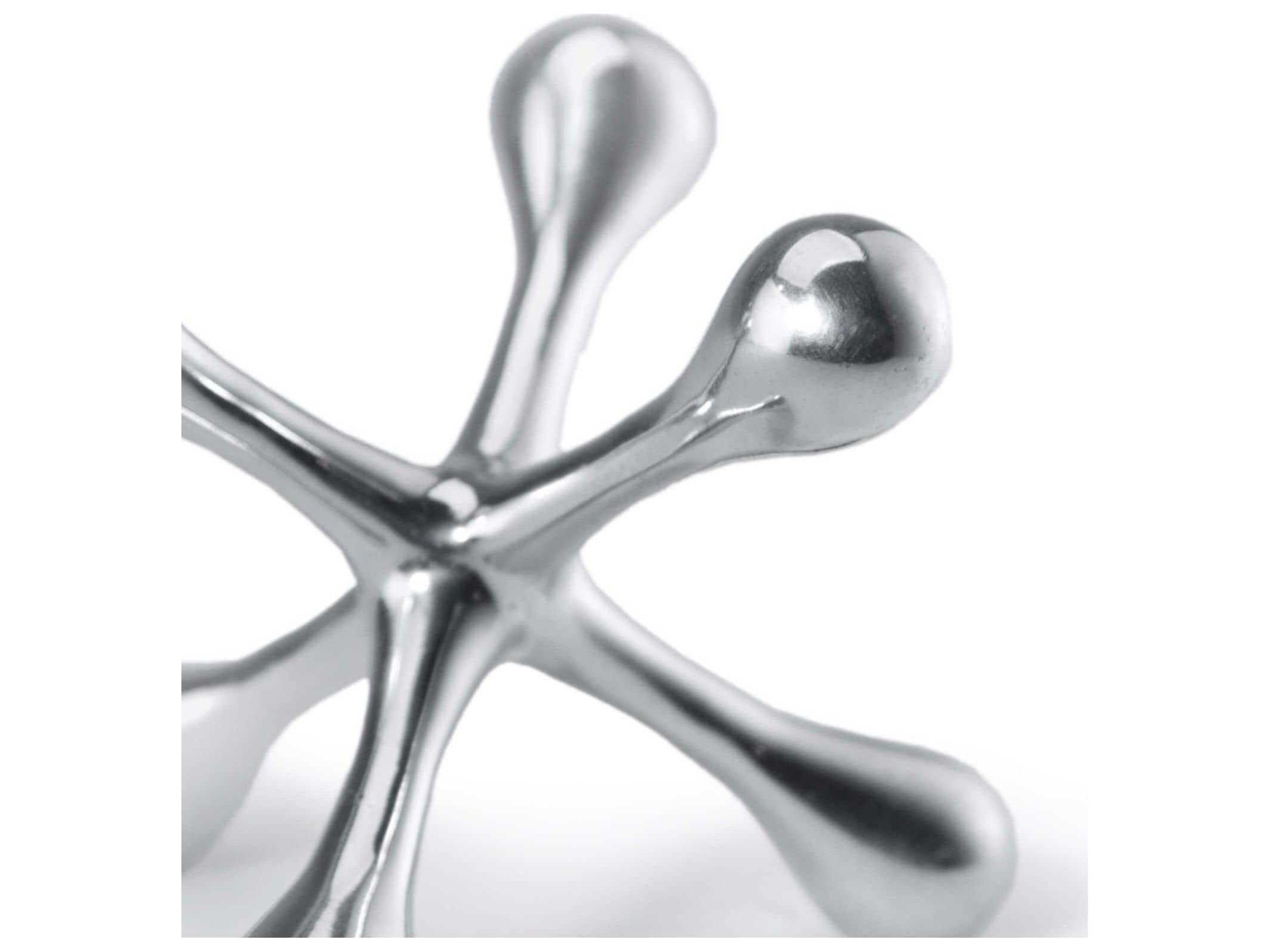 Regina Andrew Polished Nickel 5" Modern Jack