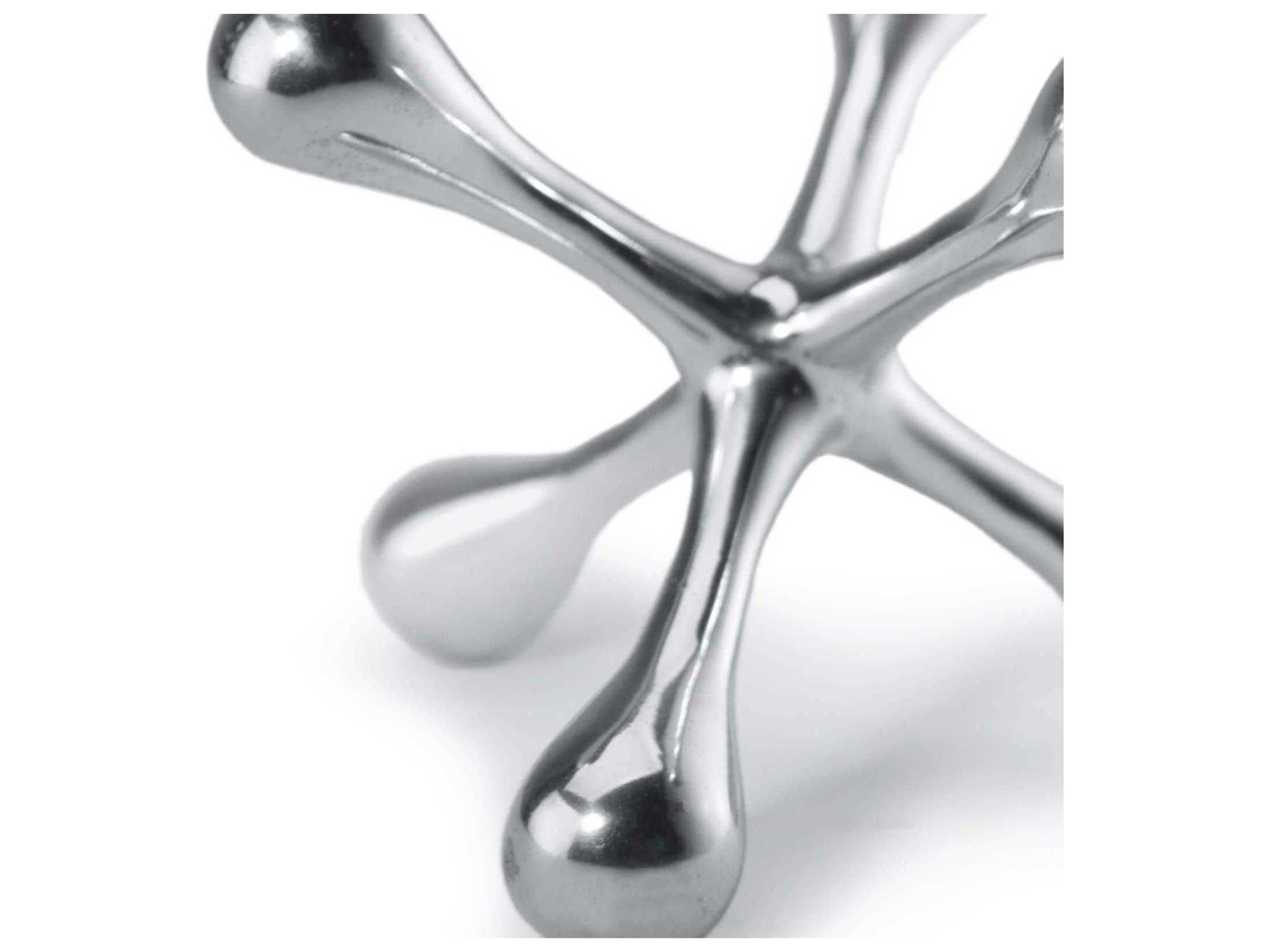 Regina Andrew Polished Nickel 5" Modern Jack