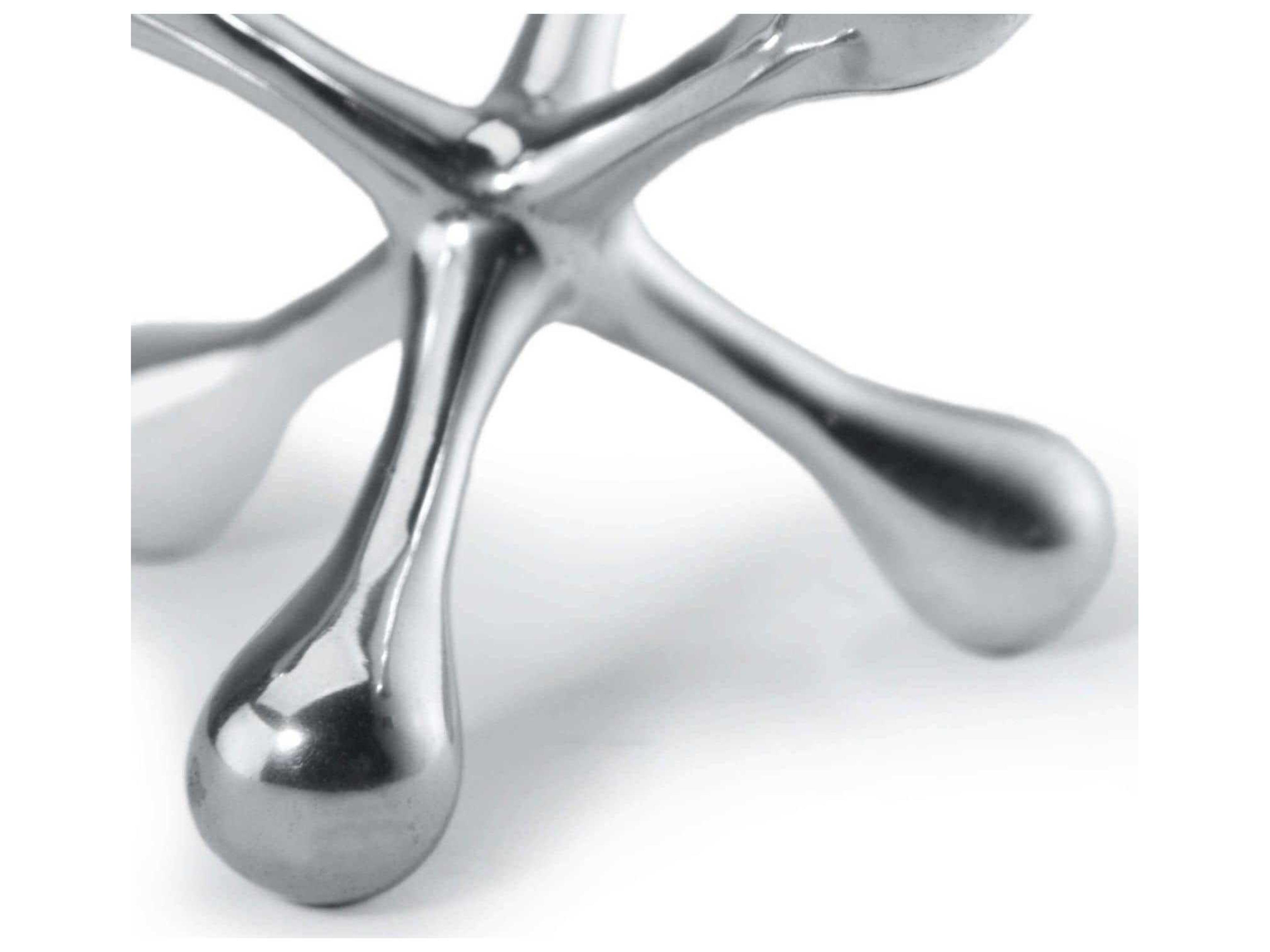 Regina Andrew Polished Nickel 5" Modern Jack