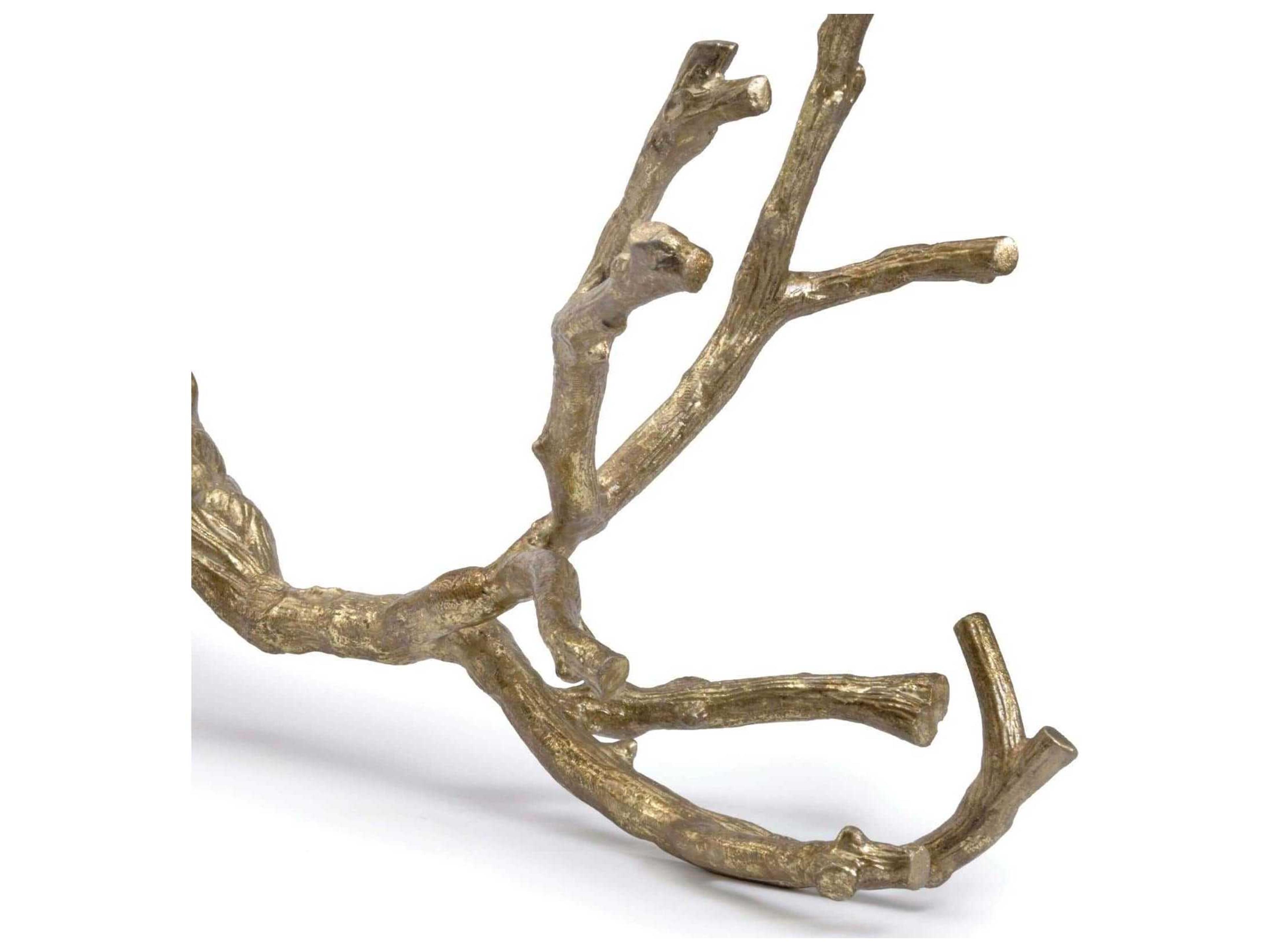 Regina Andrew Gold Leaf Metal Branch