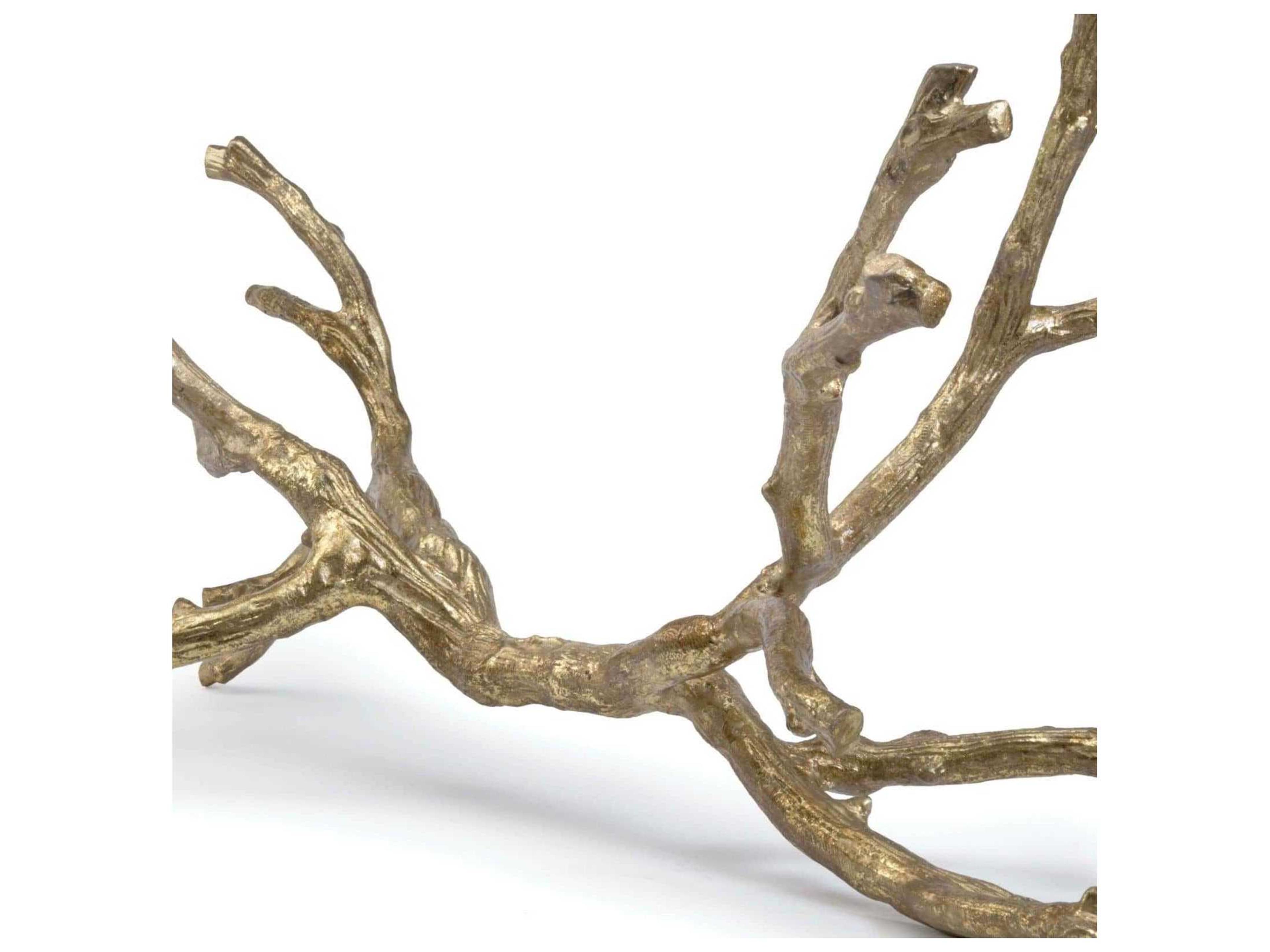 Regina Andrew Gold Leaf Metal Branch