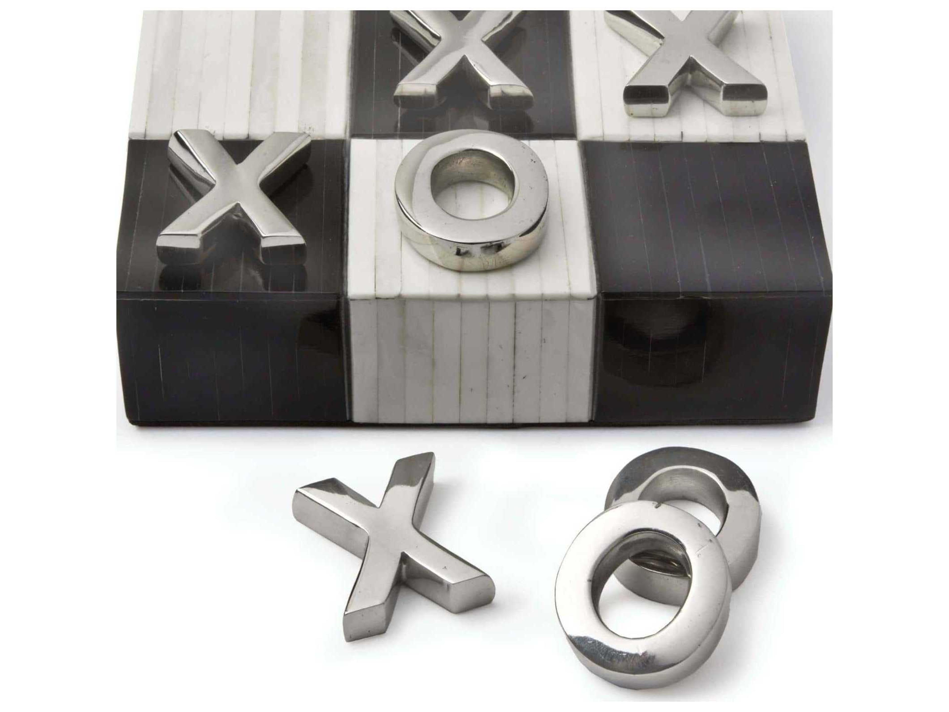Regina Andrew Nickel Tic Tac Toe Flat Board