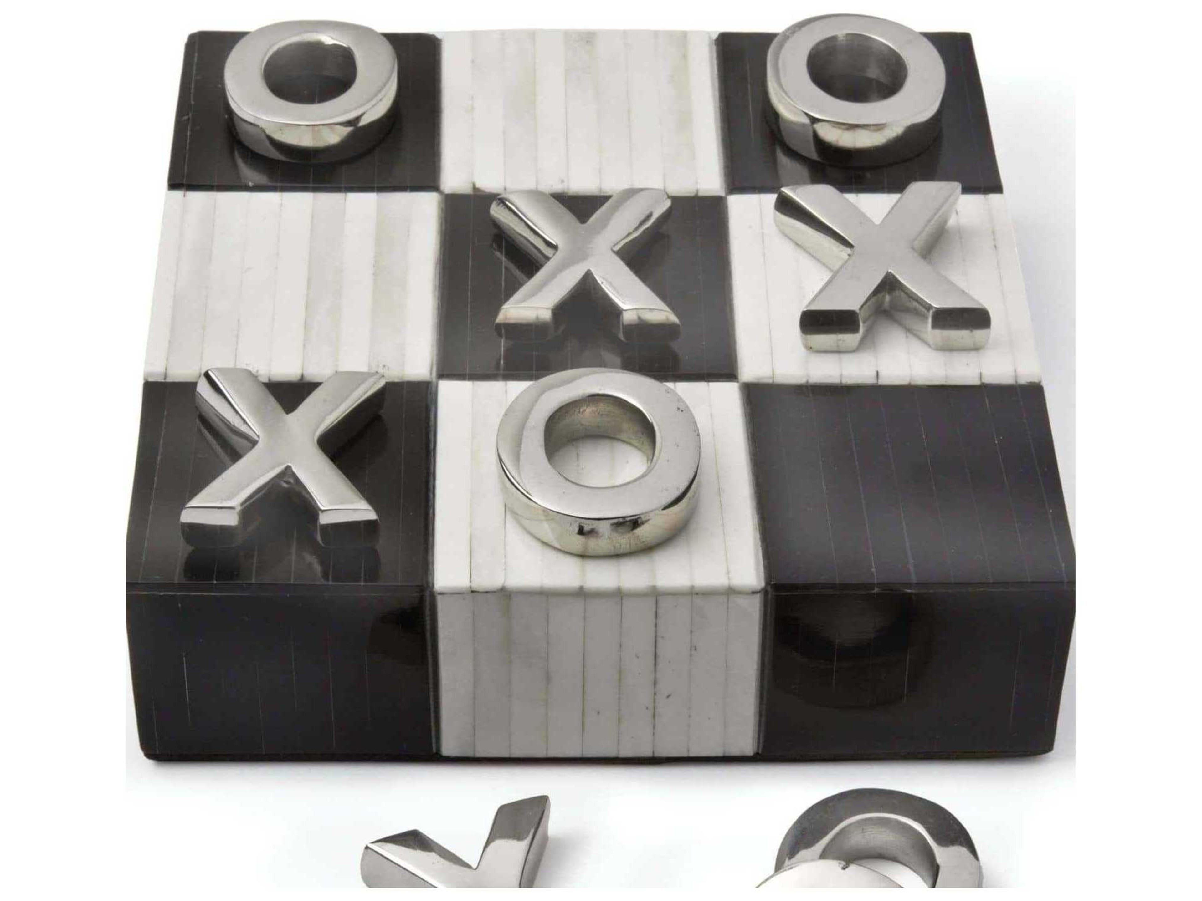 Regina Andrew Nickel Tic Tac Toe Flat Board