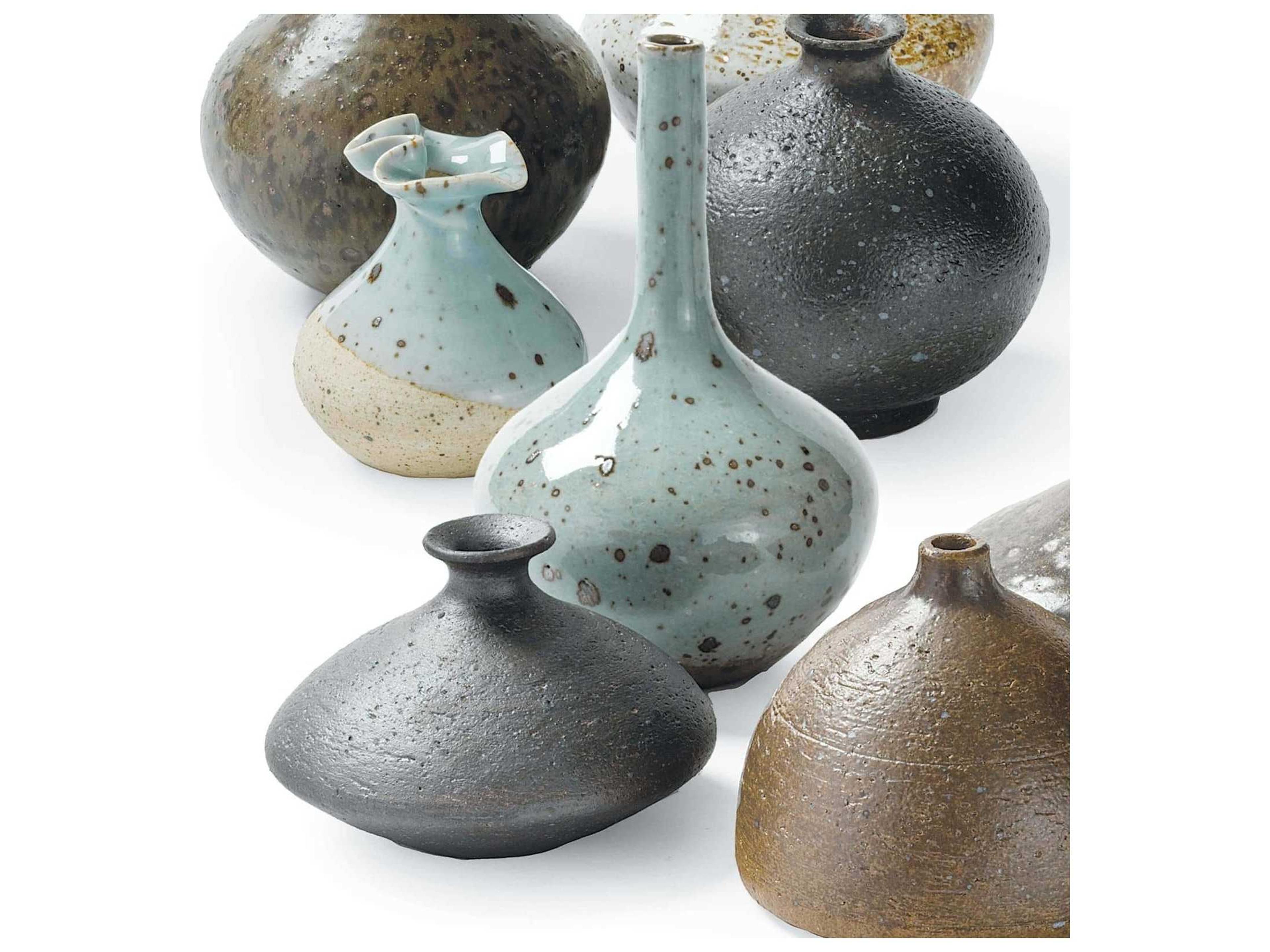 Regina Andrew Natural Porcelain Bud Vase Set of 8