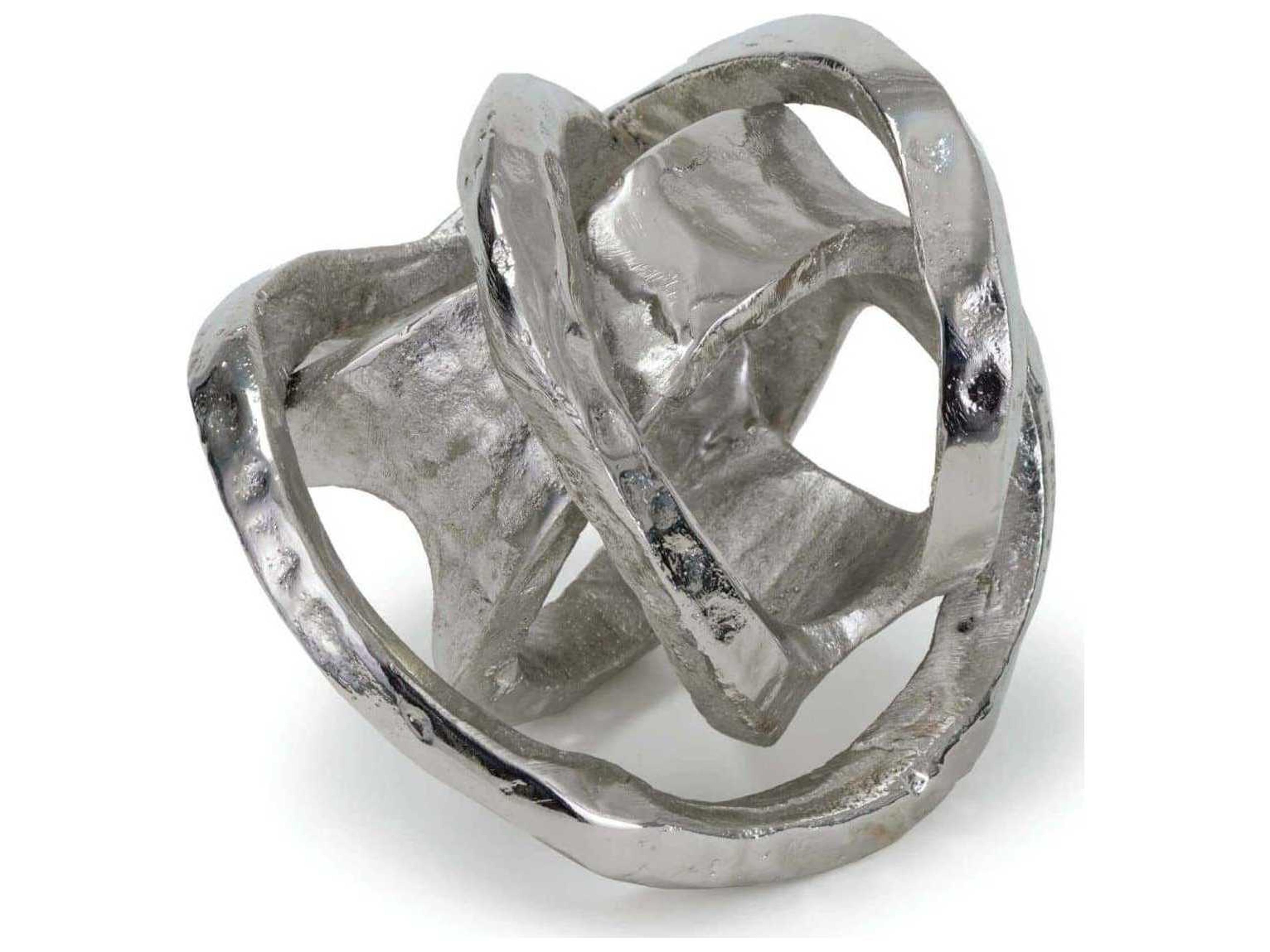 Polished Nickel Metal Knot