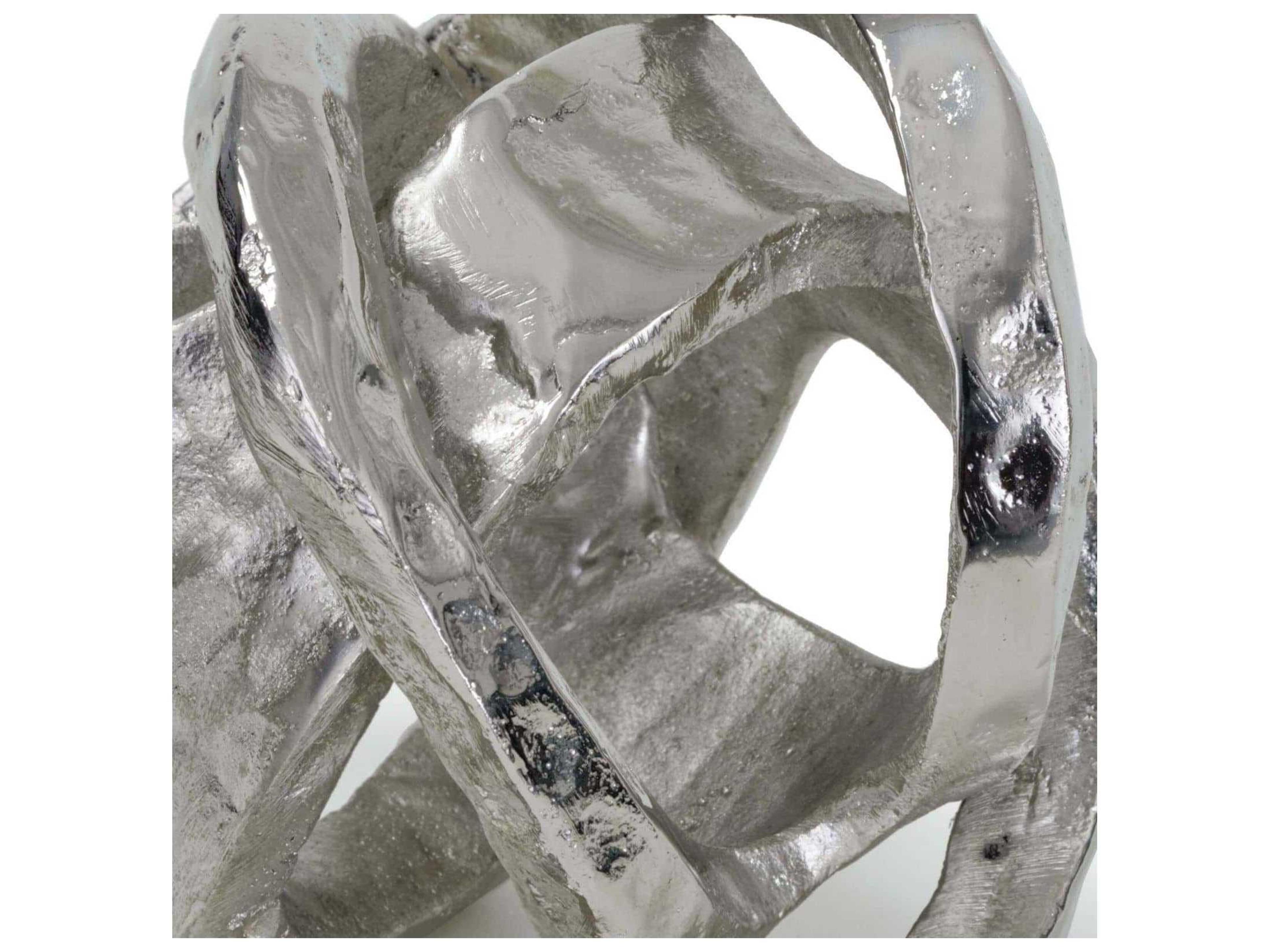 Regina Andrew Polished Nickel Metal Knot