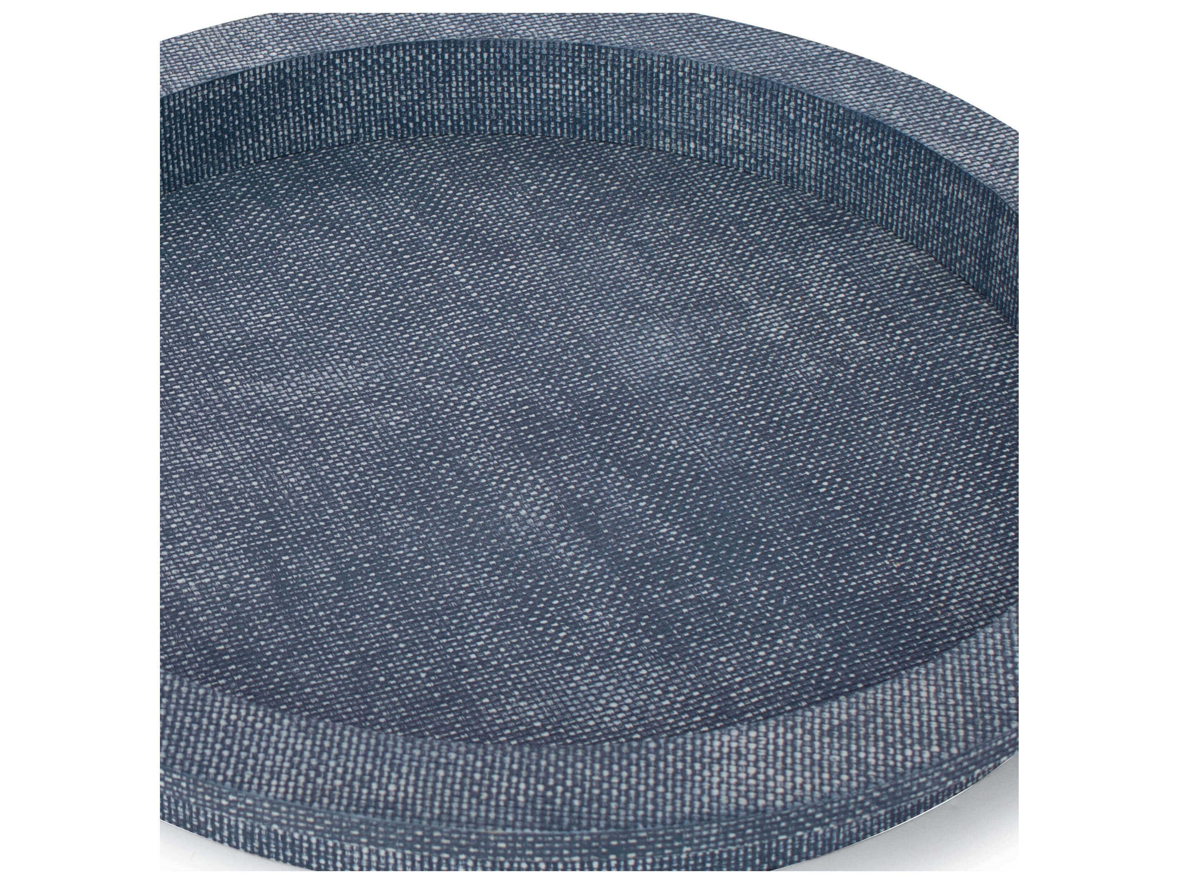 Regina Andrew Aegean Indigo Serving Tray
