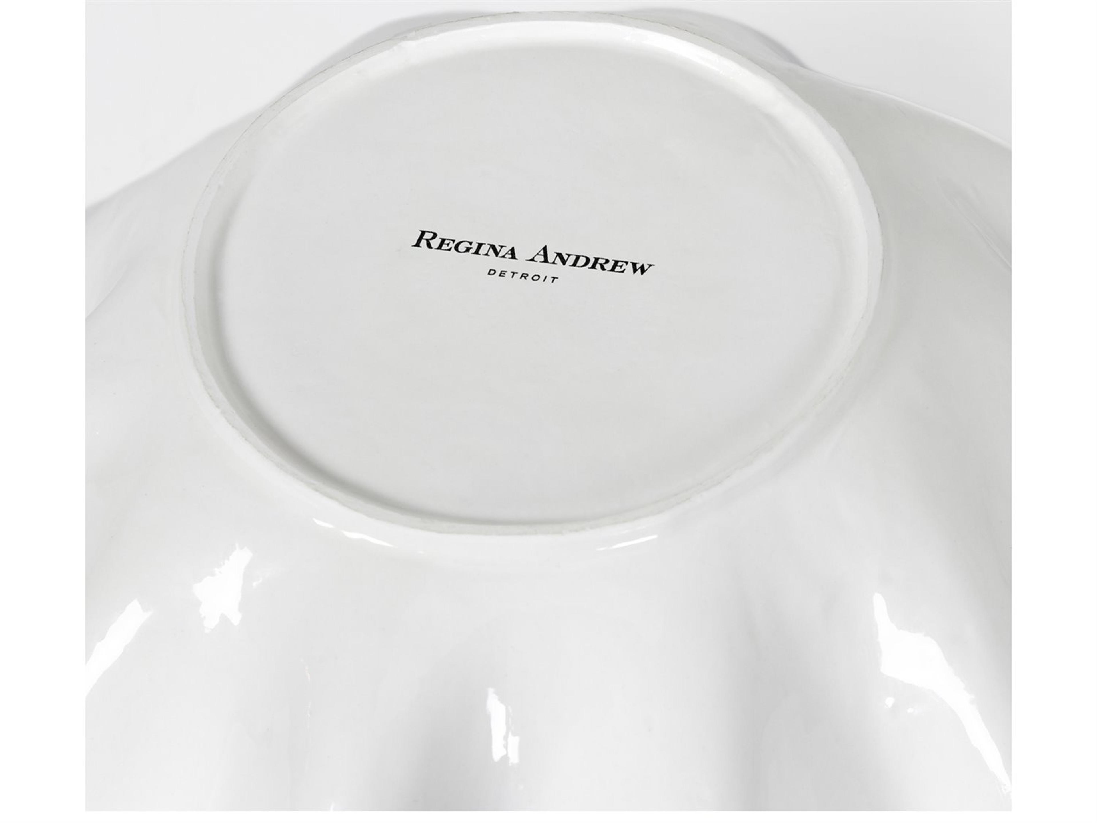 Regina Andrew Ruffle Ceramic Bowl