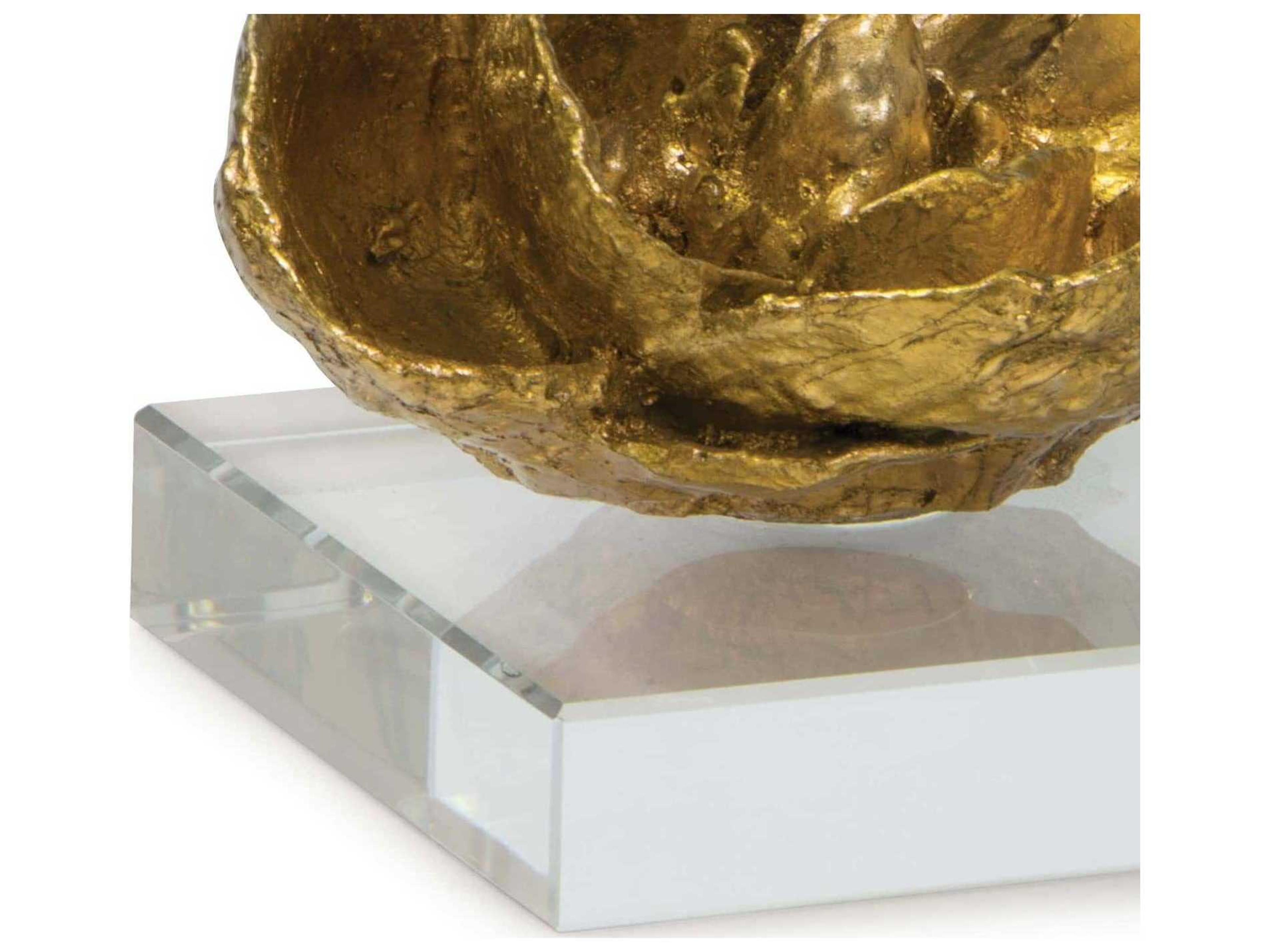 Regina Andrew Gold Leaf Magnolia Sculpture