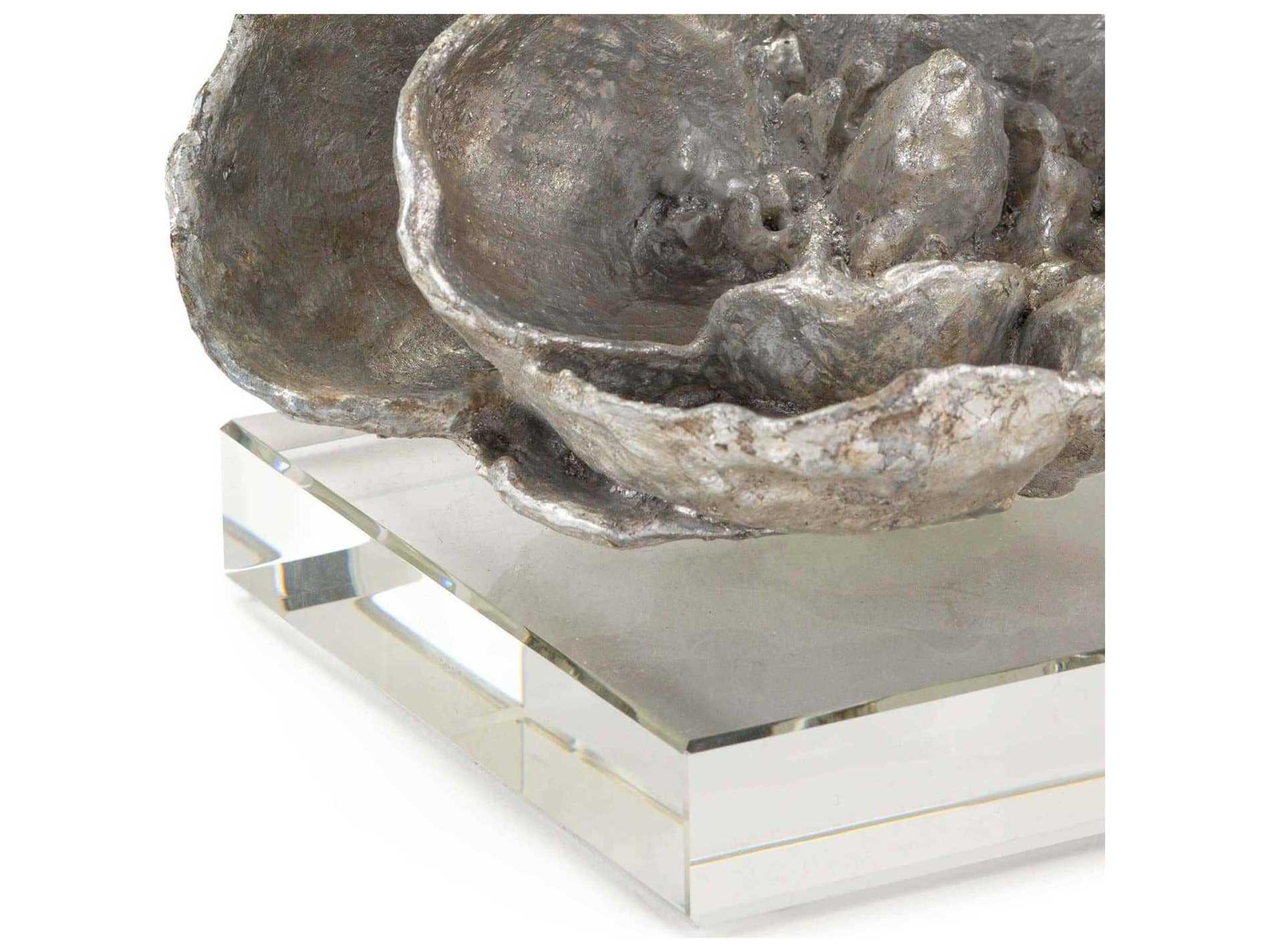 Regina Andrew Silver Leaf Magnolia Sculpture