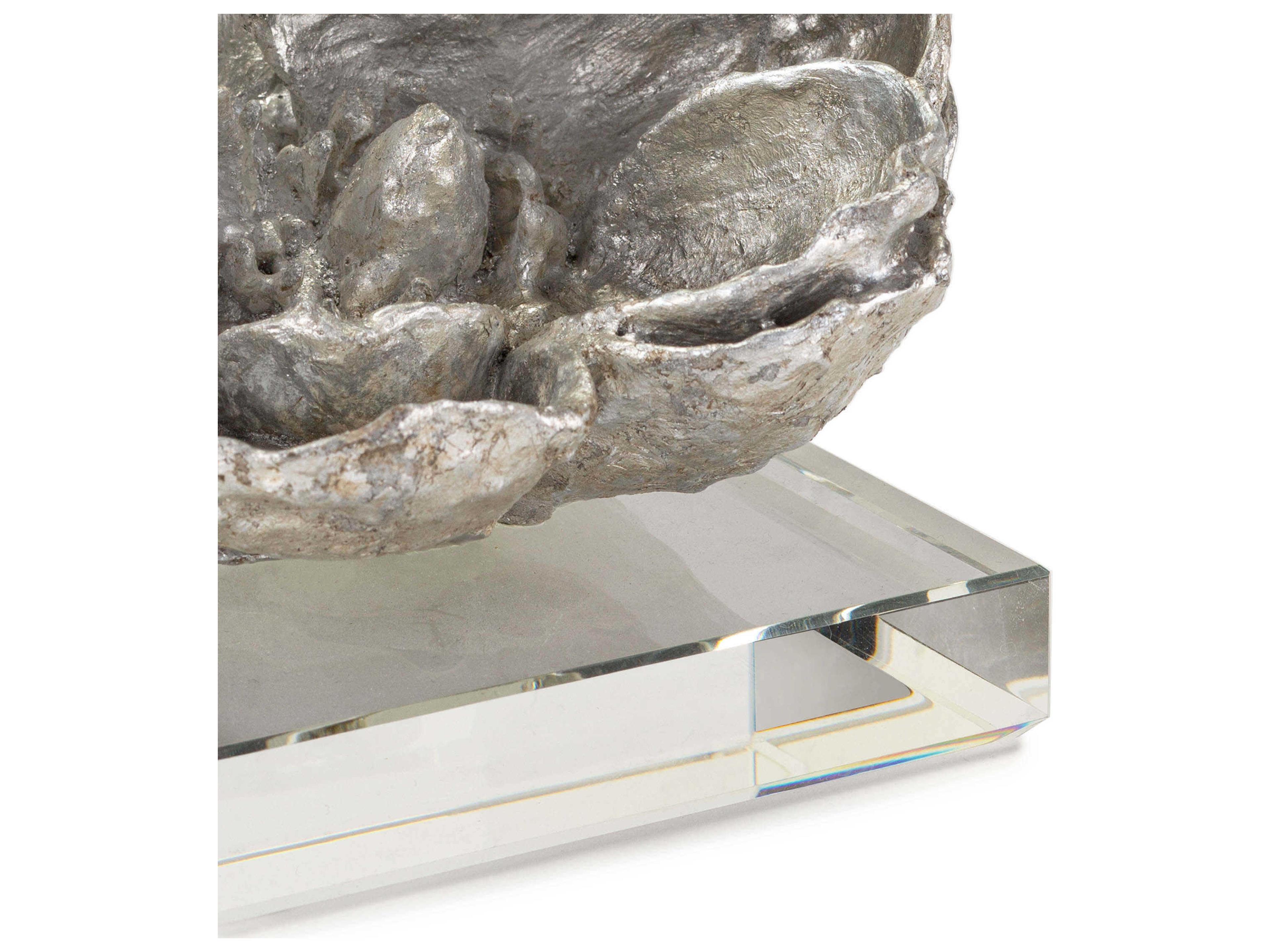 Regina Andrew Silver Leaf Magnolia Sculpture