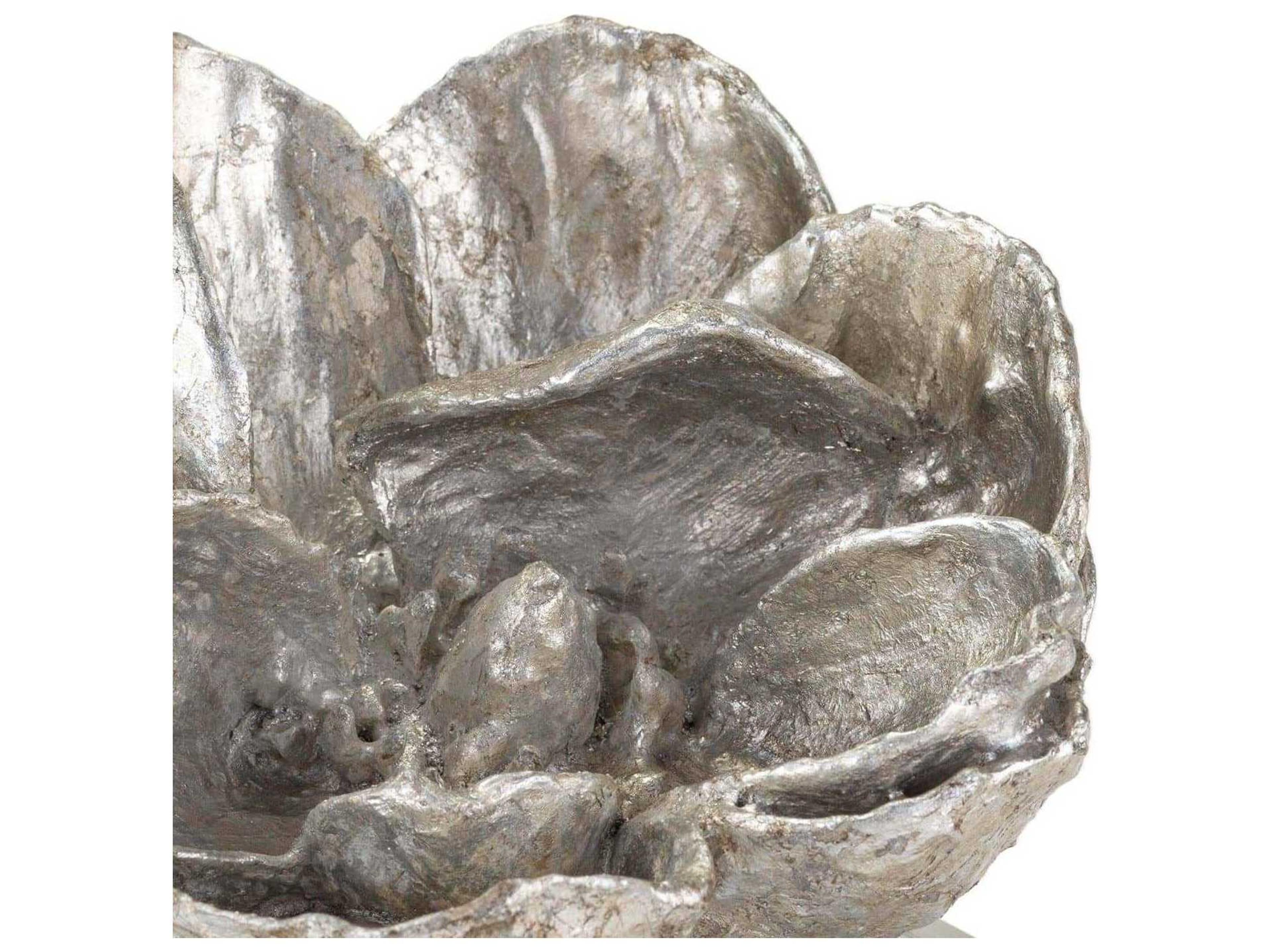 Regina Andrew Silver Leaf Magnolia Sculpture