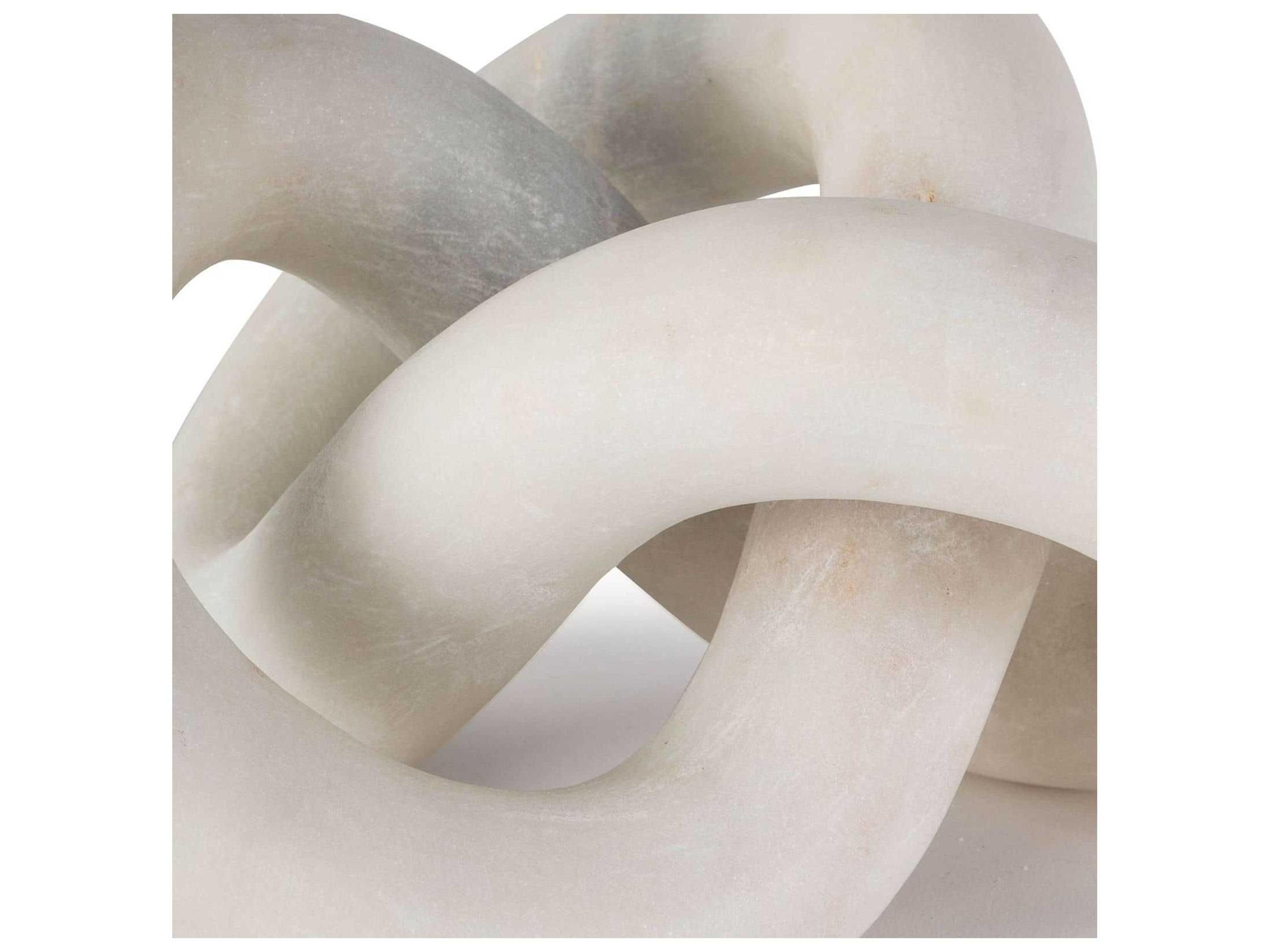 Regina Andrew Cassius White Marble Sculpture