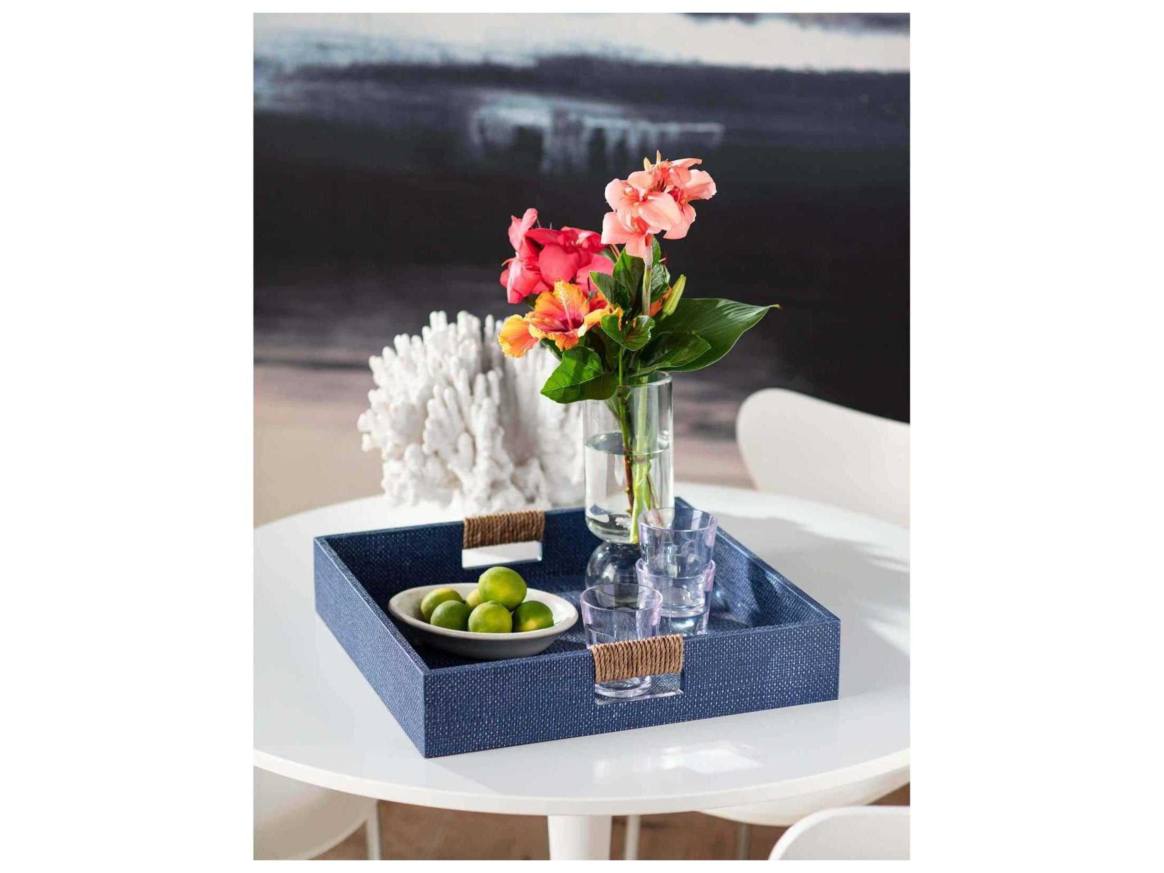 Regina Andrew Logia Indigo 18" Serving Tray