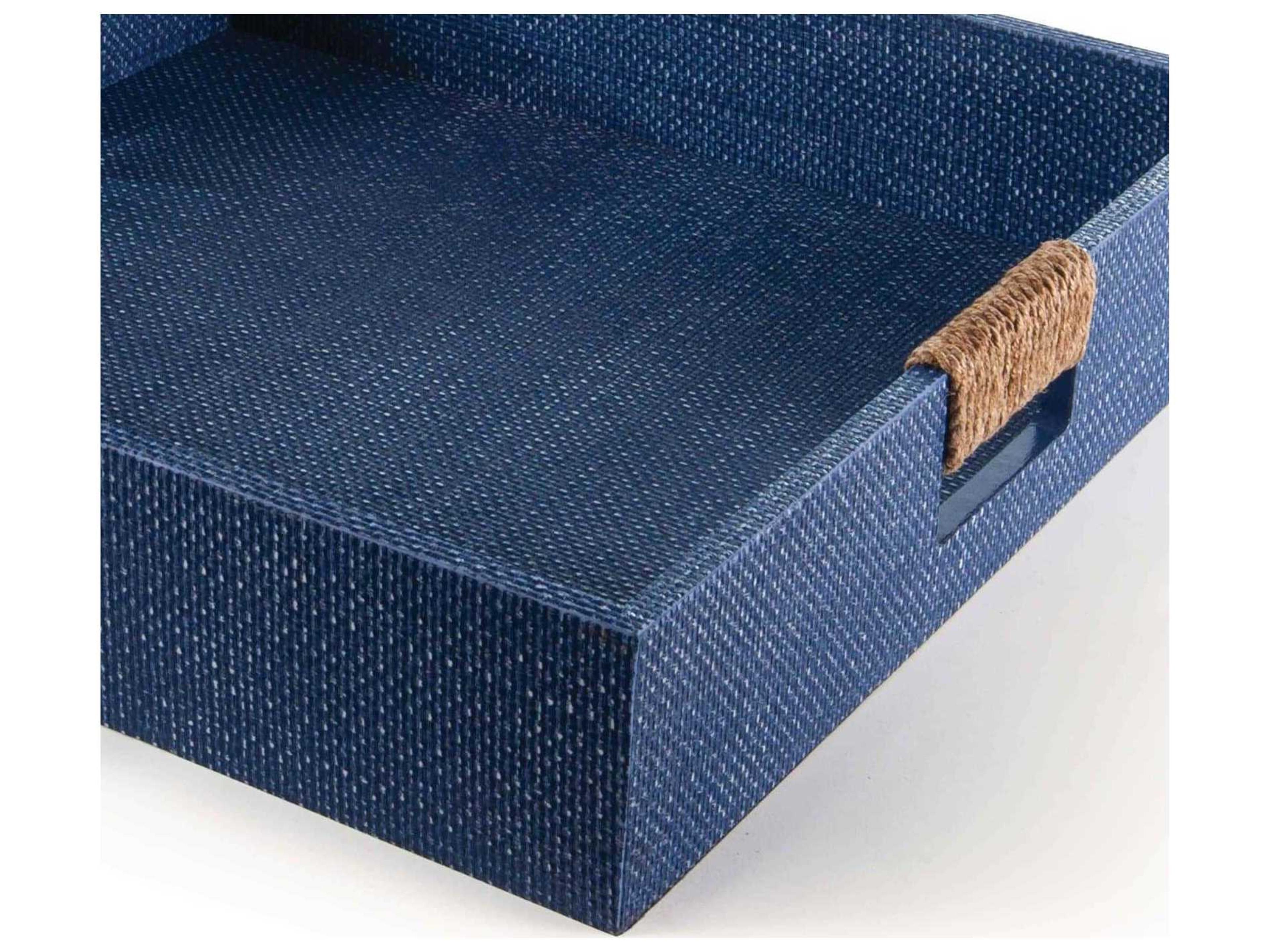 Regina Andrew Logia Indigo 18" Serving Tray