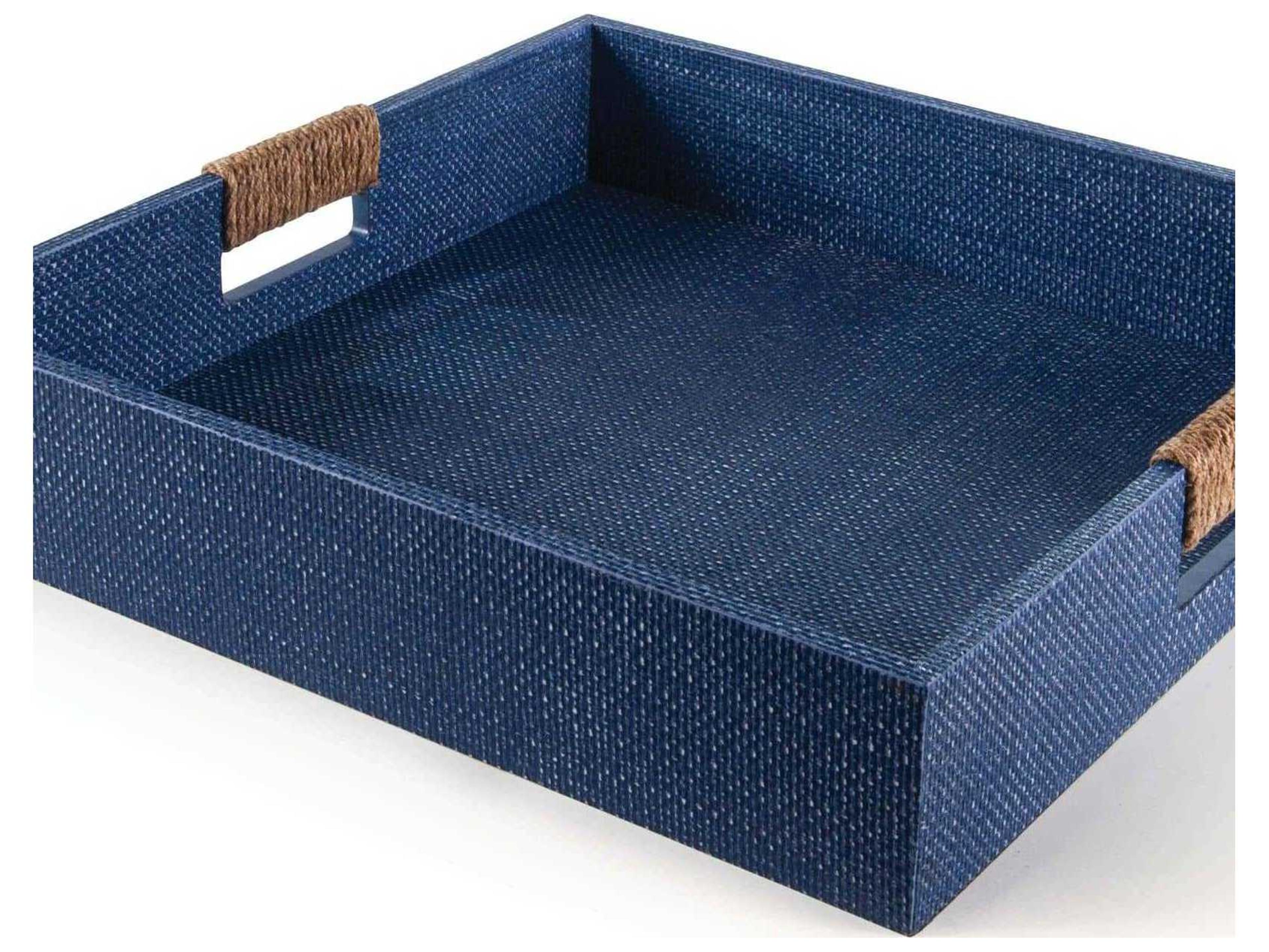 Regina Andrew Logia Indigo 18" Serving Tray