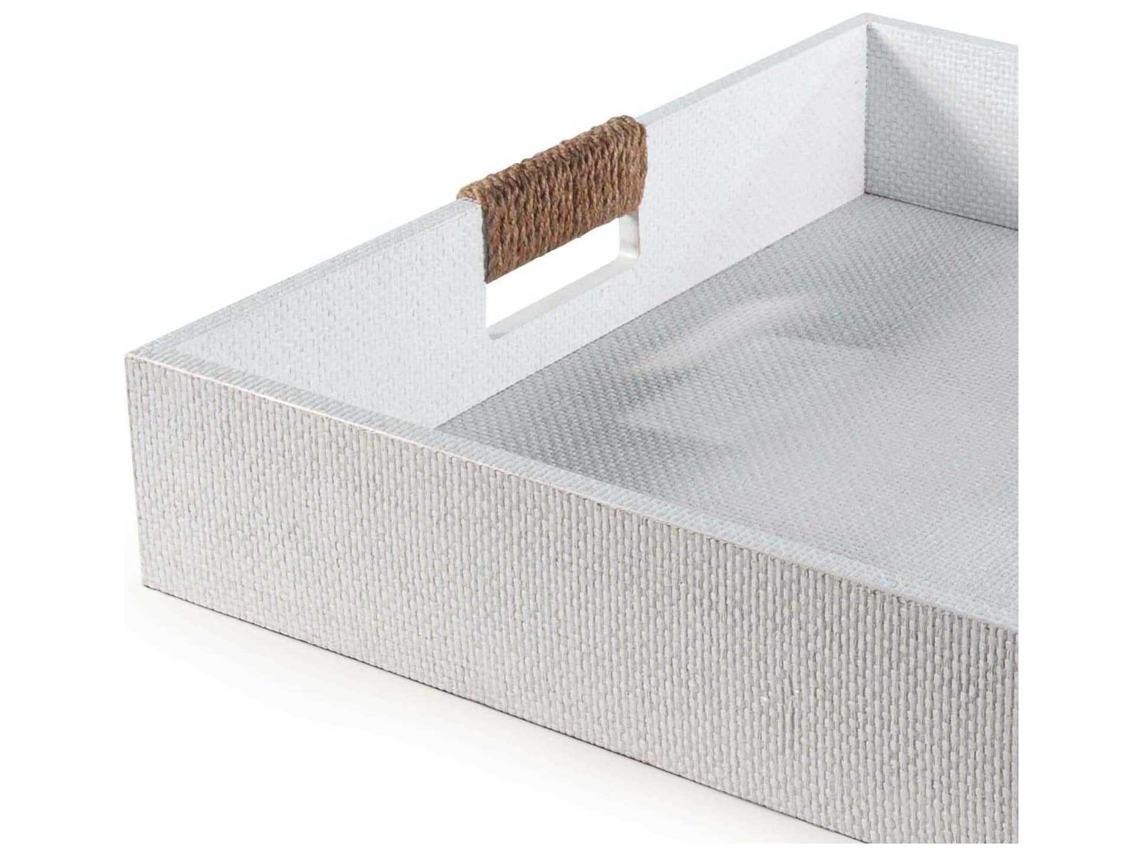 Regina Andrew Logia White 18" Serving Tray