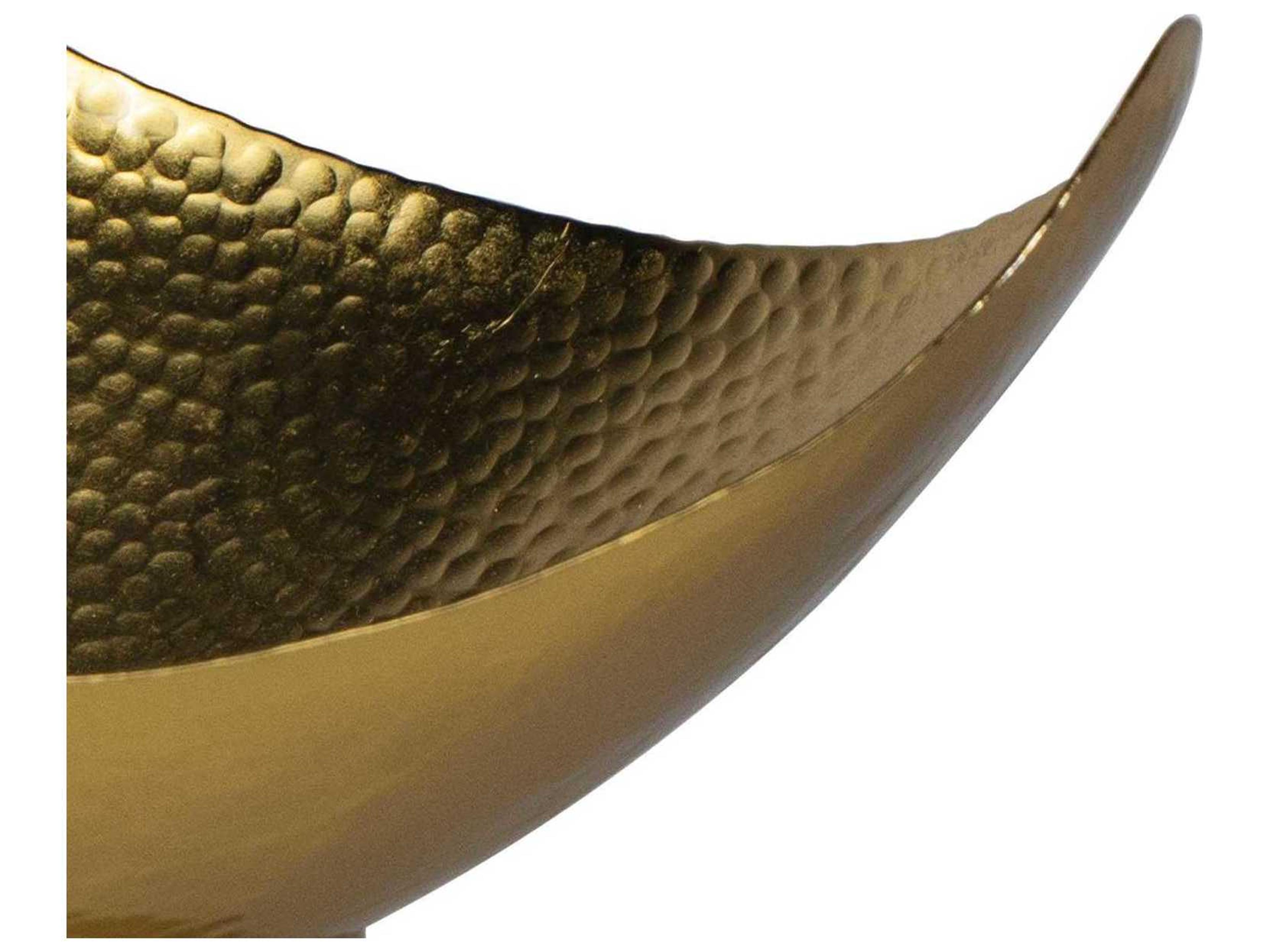 Regina Andrew Polished Brass 8" Milo Bowl