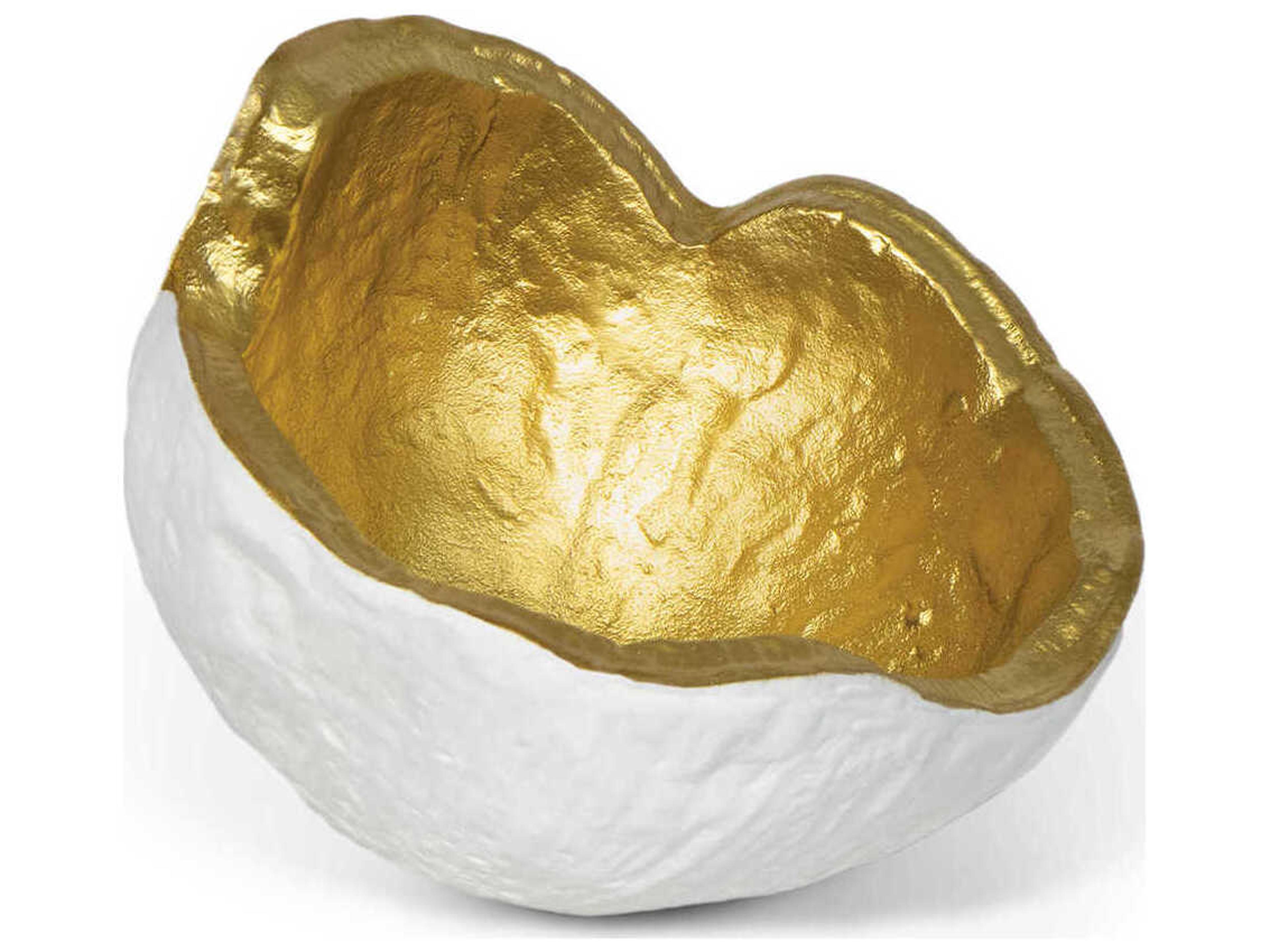 Regina Andrew White Metal Bowls Set of 2