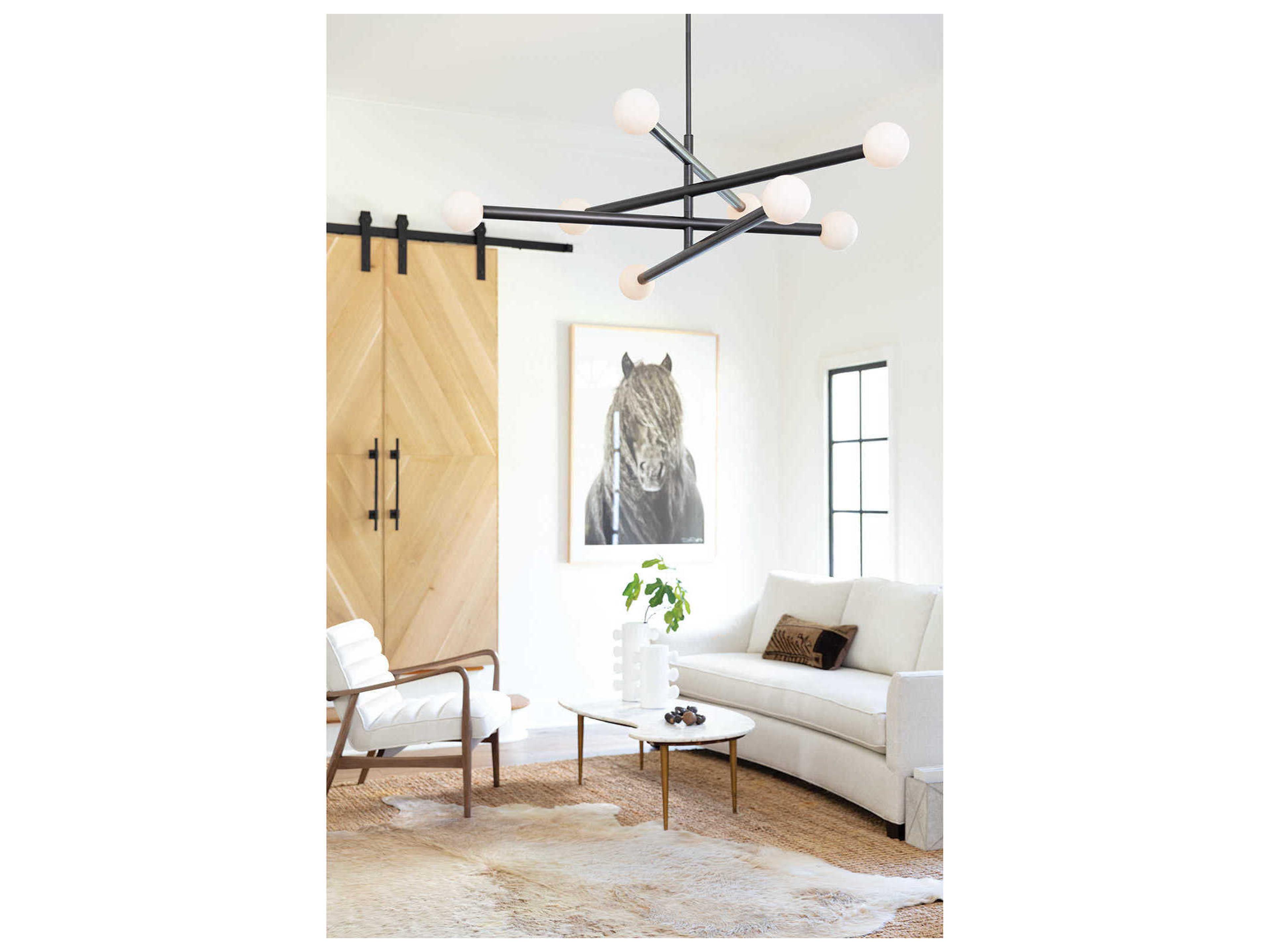 Regina Andrew White 14" High Sanya Metal Vase