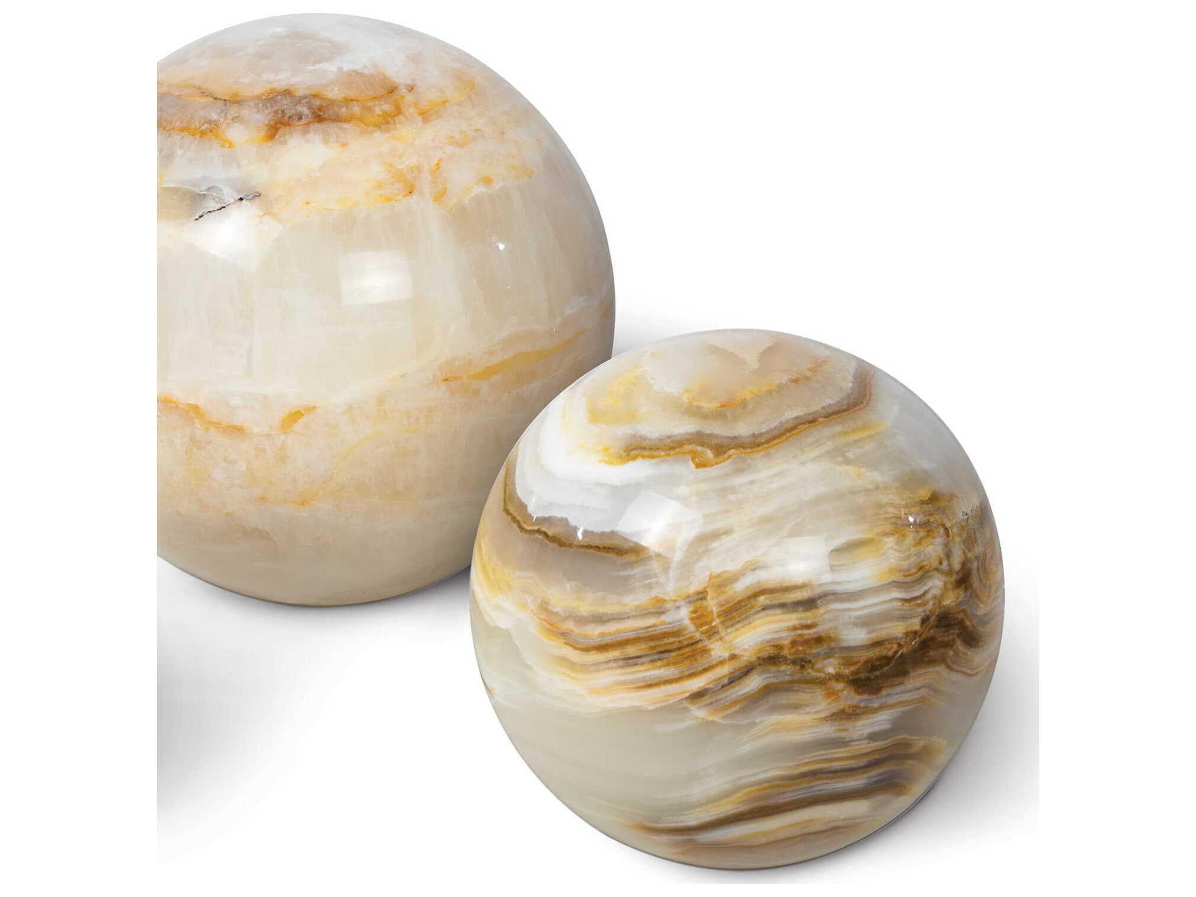 Regina Andrew Natural Jade Spheres Set of 3