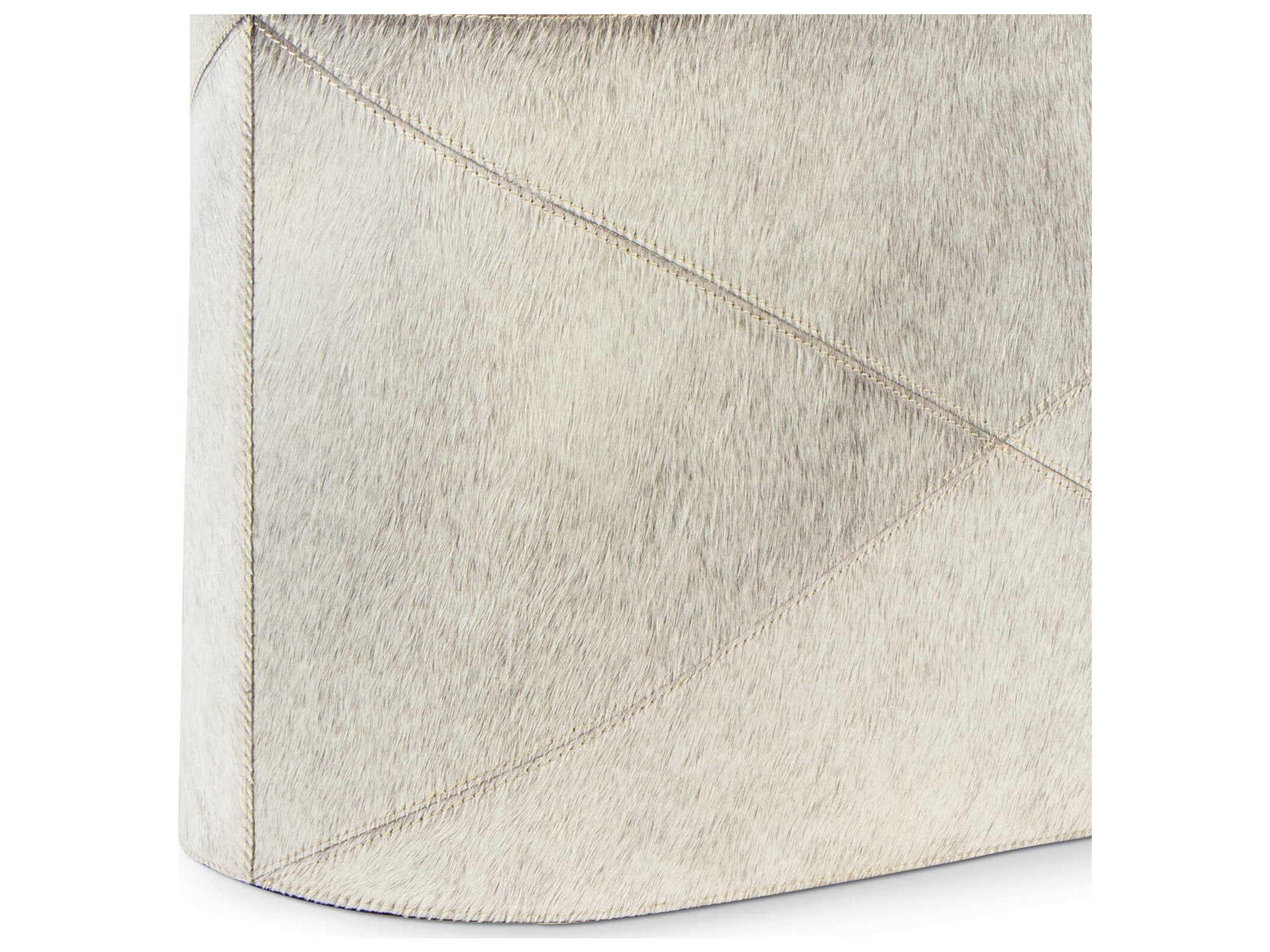 Regina Andrew Andres Grey Hair on Hide Basket