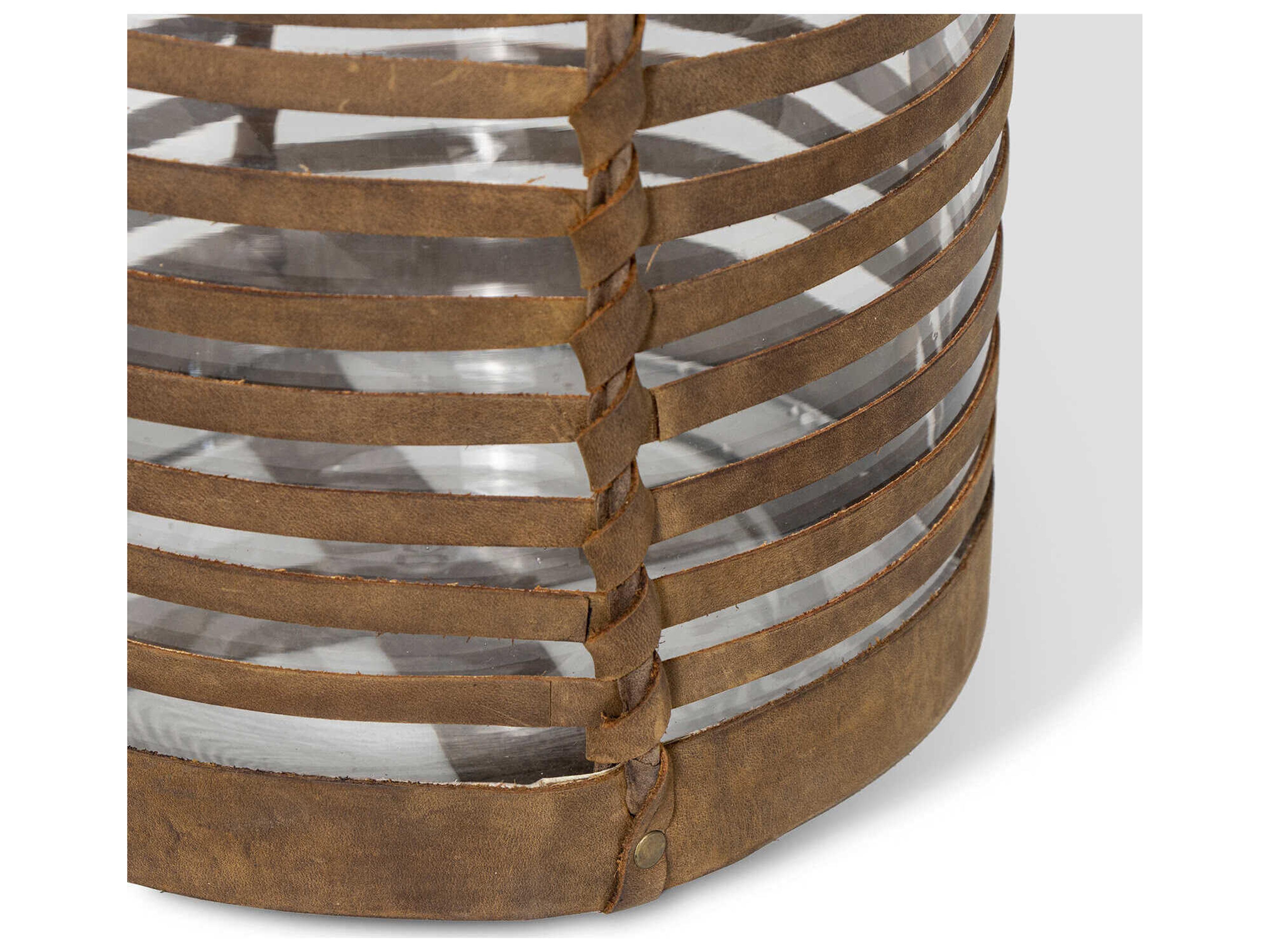 Regina Andrew Finn Brown Leather 19" High Hurricane