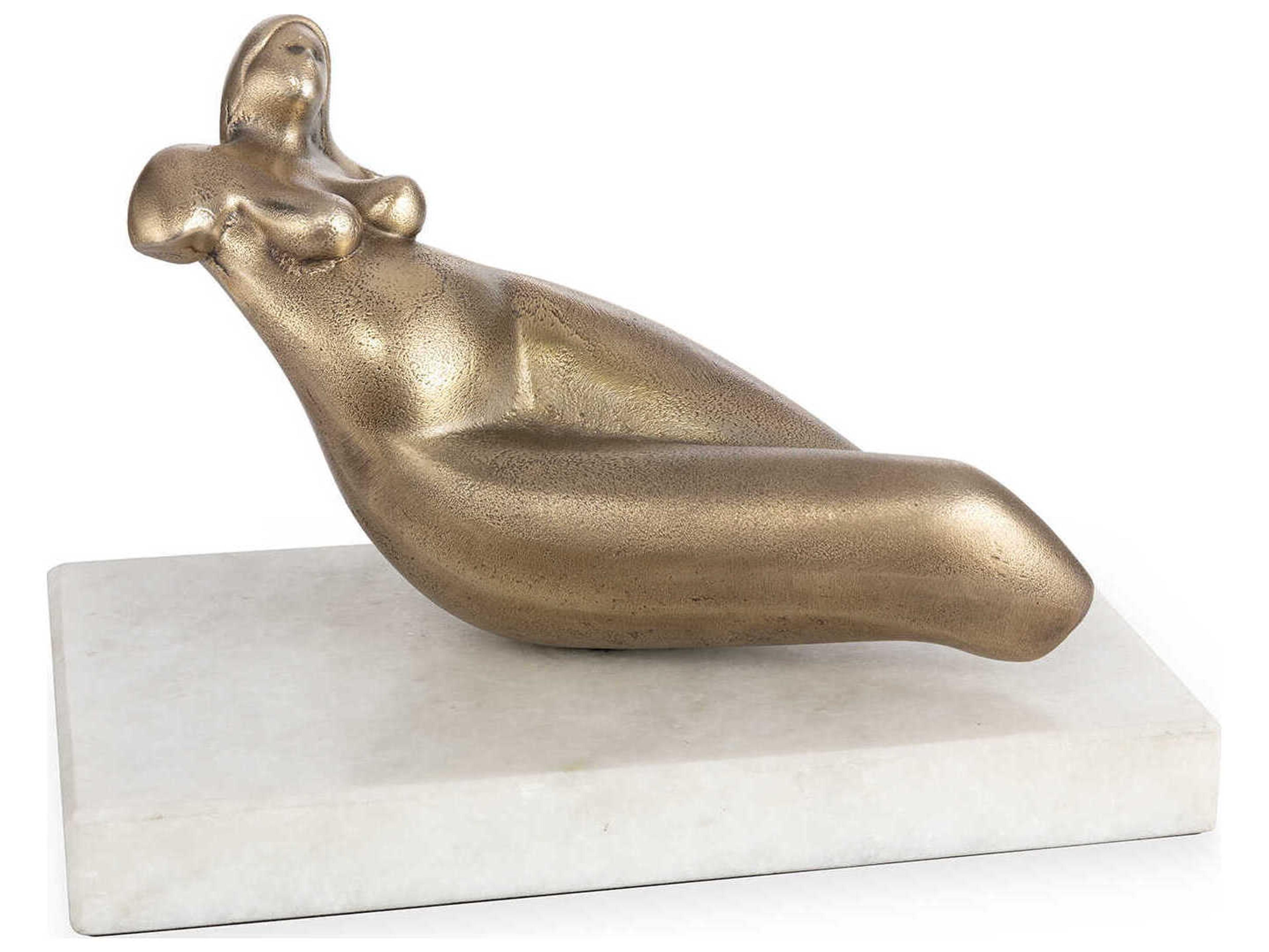 Brass Rhea Sculpture