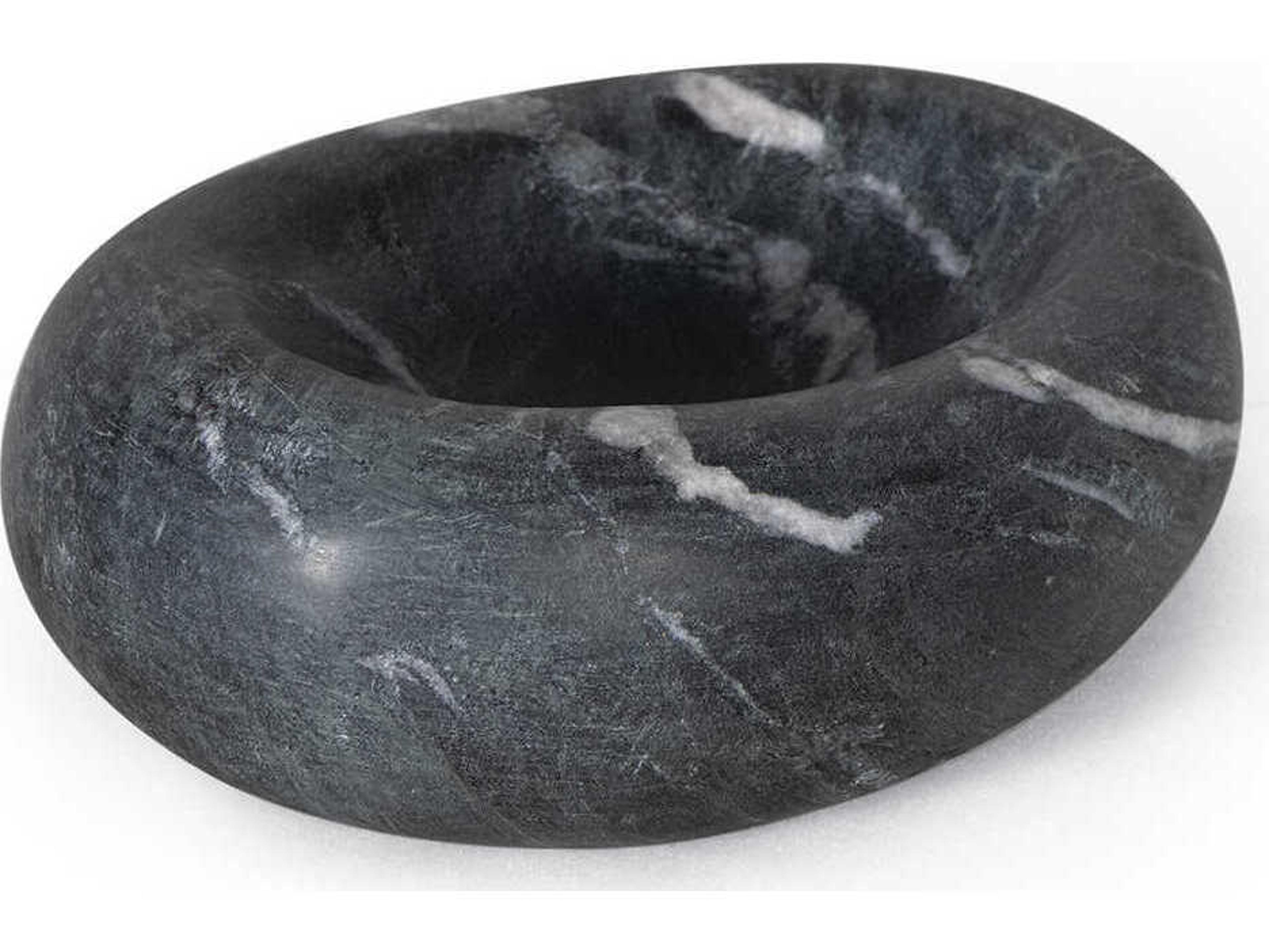 Lagoon Marble Bowl Black Decorative