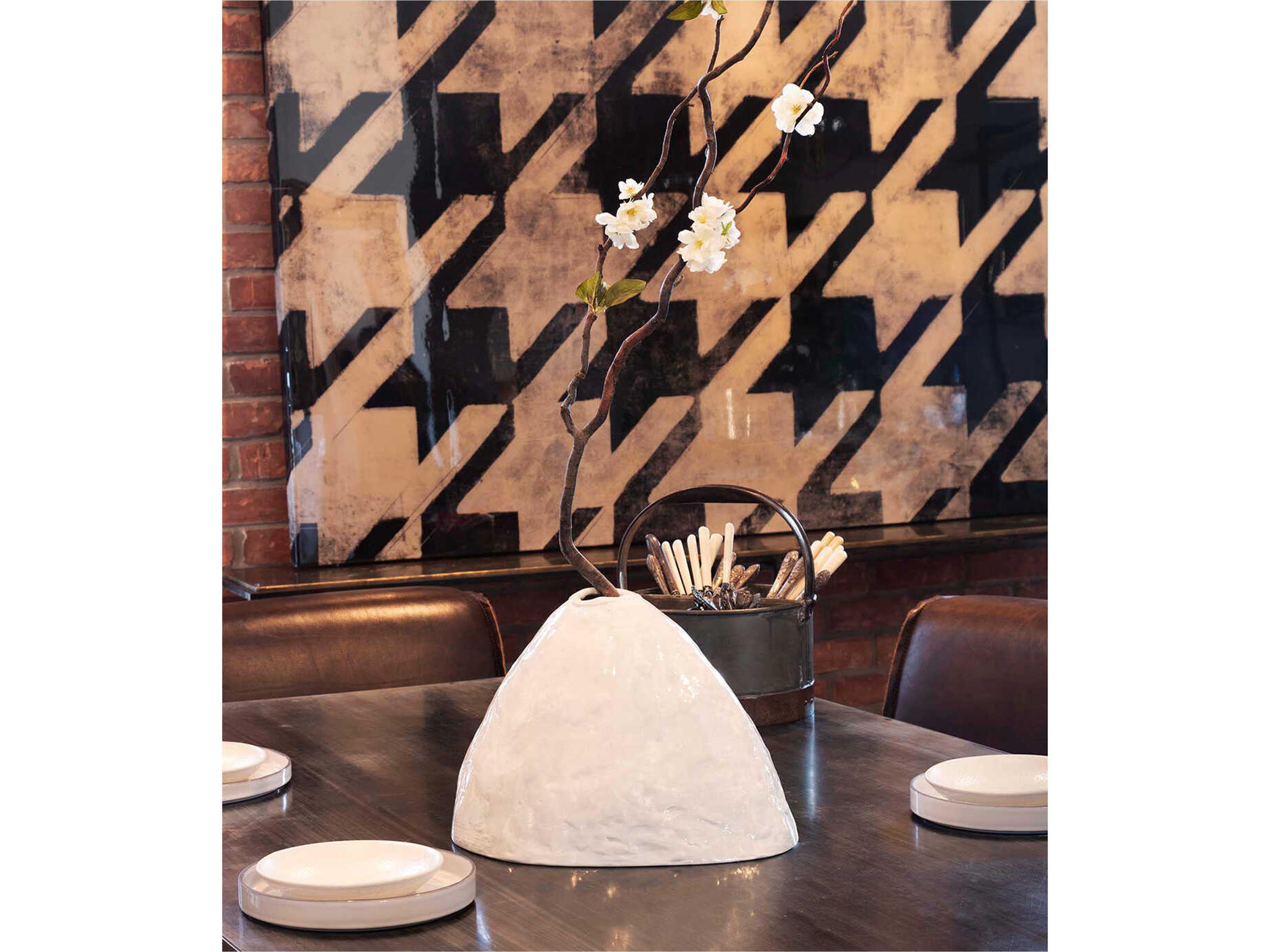 Regina Andrew Atlas White Ceramic Vase