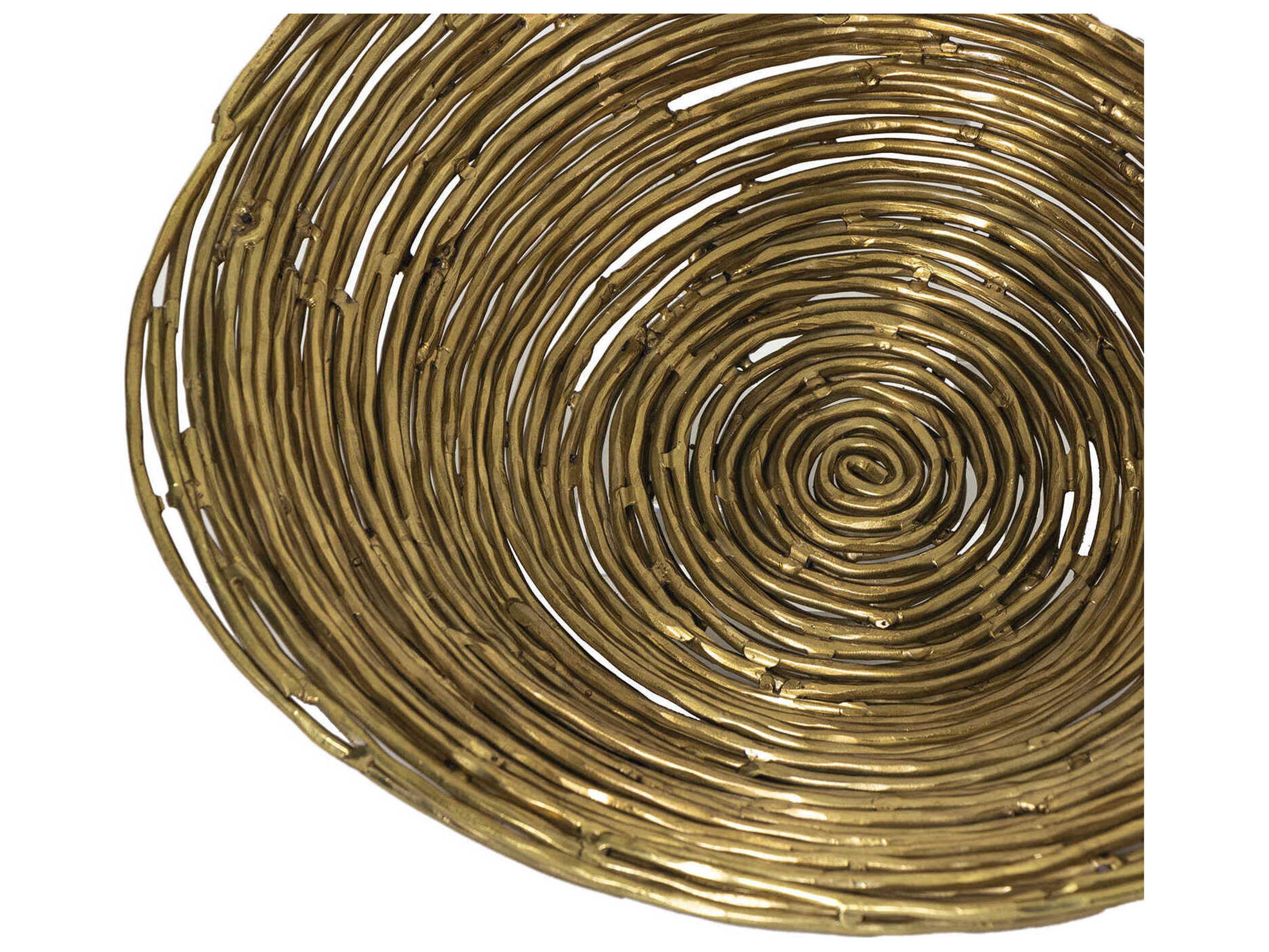Regina Andrew Nest Brass Decorative Bowl