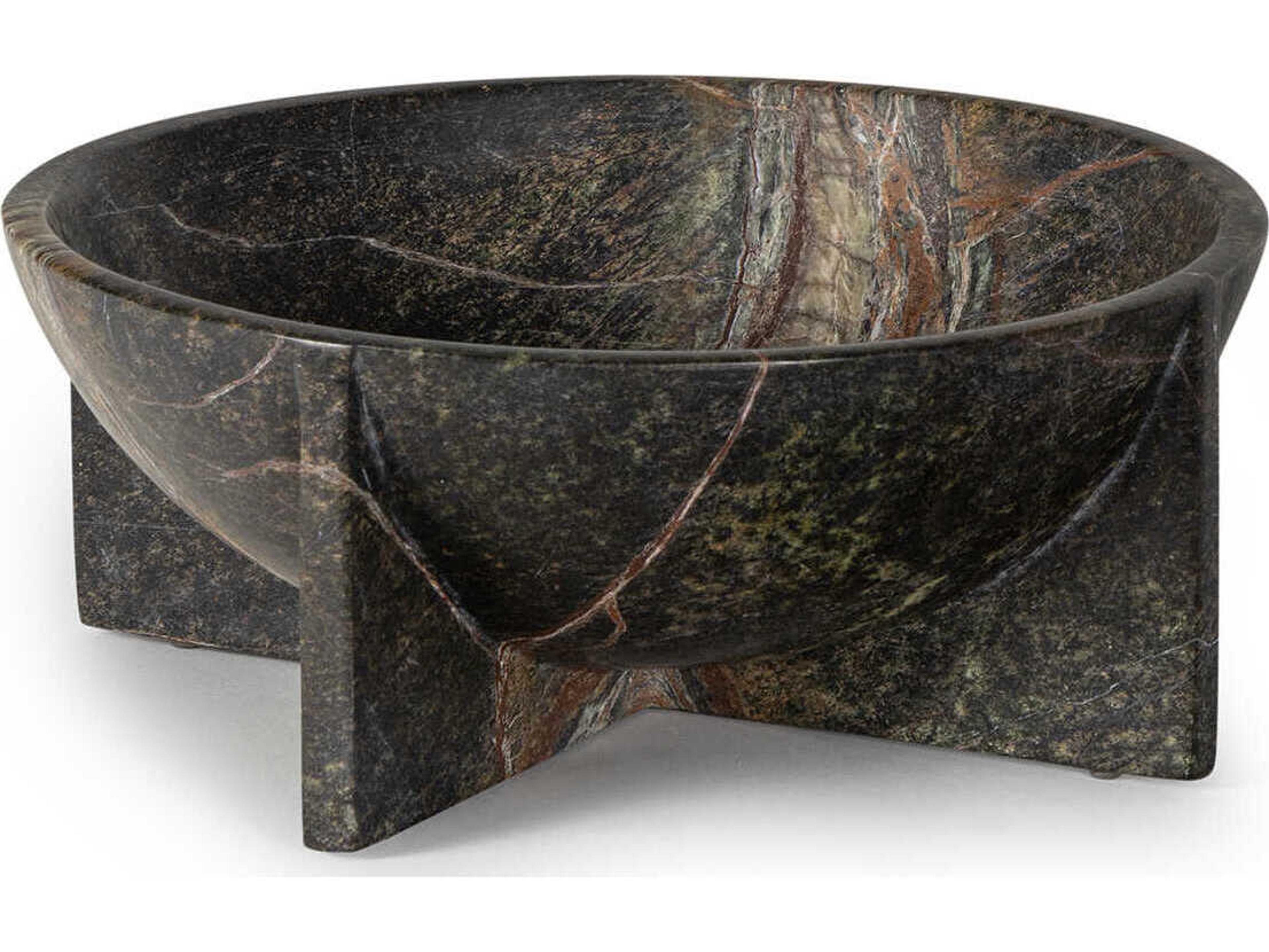 Tribune Green Decorative Bowl