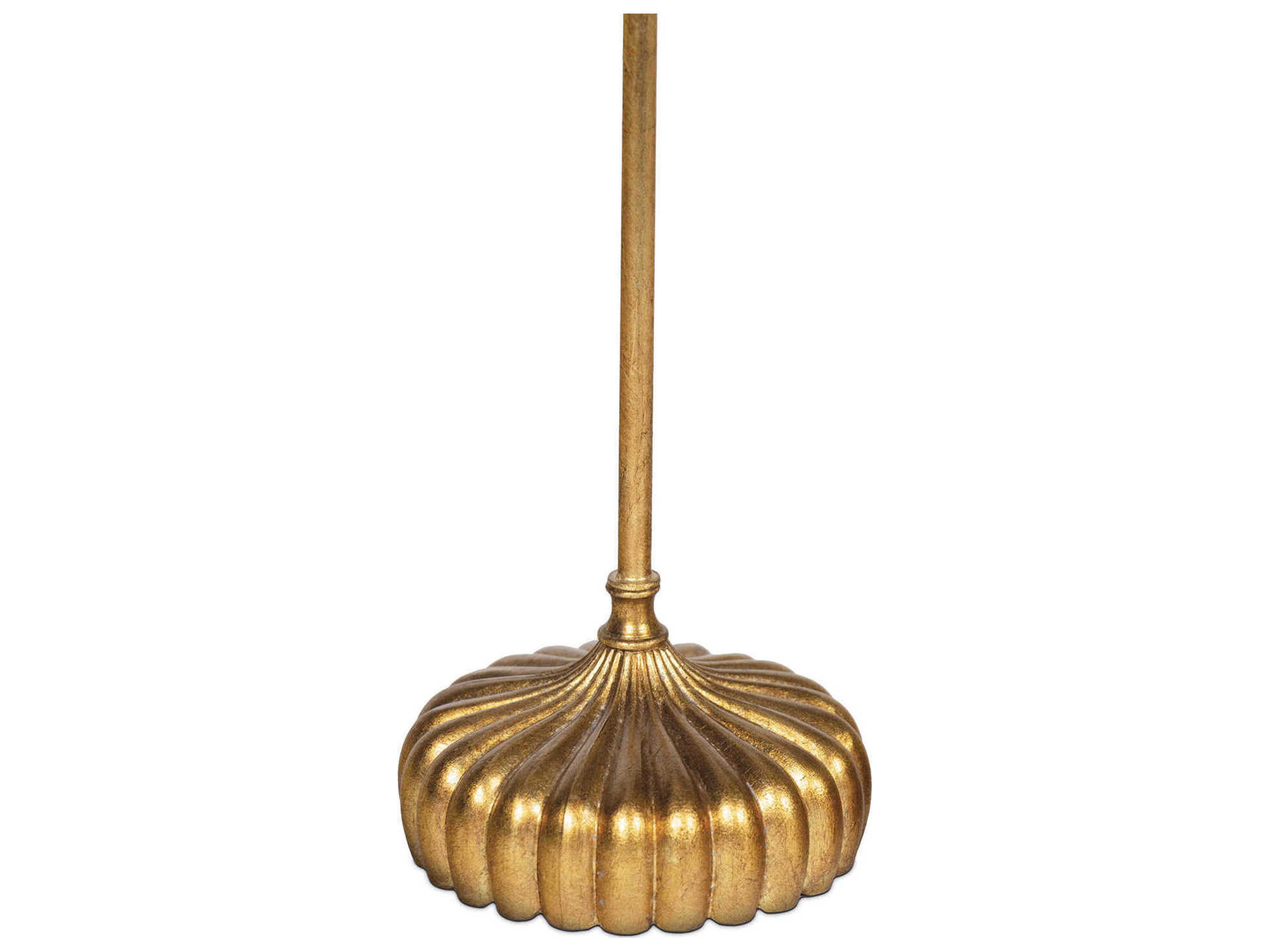 Regina Andrew Clove Antique Gold Leaf Candle Holder